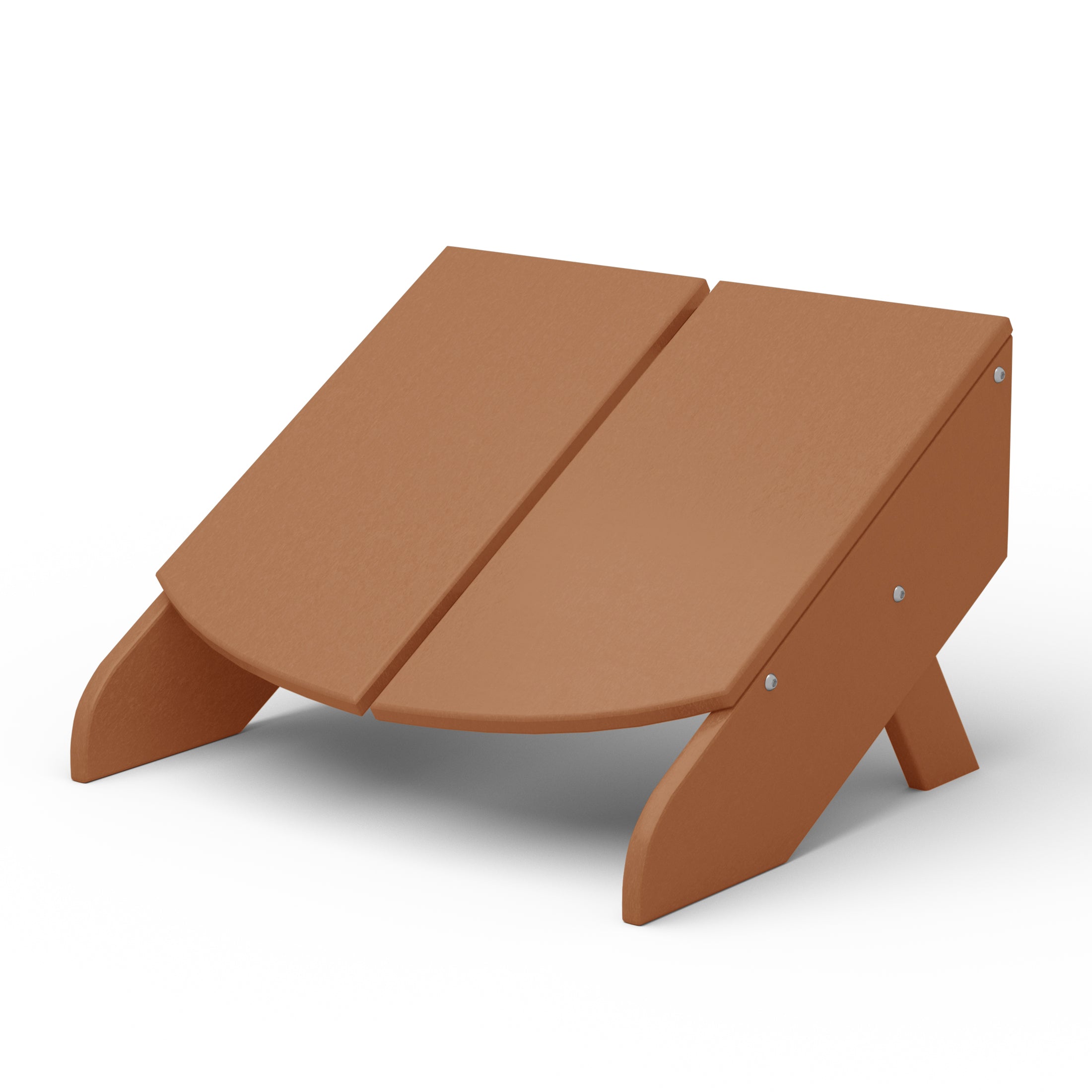 Seaview Modern HDPE Plastic Folding Patio Adirondack Ottoman