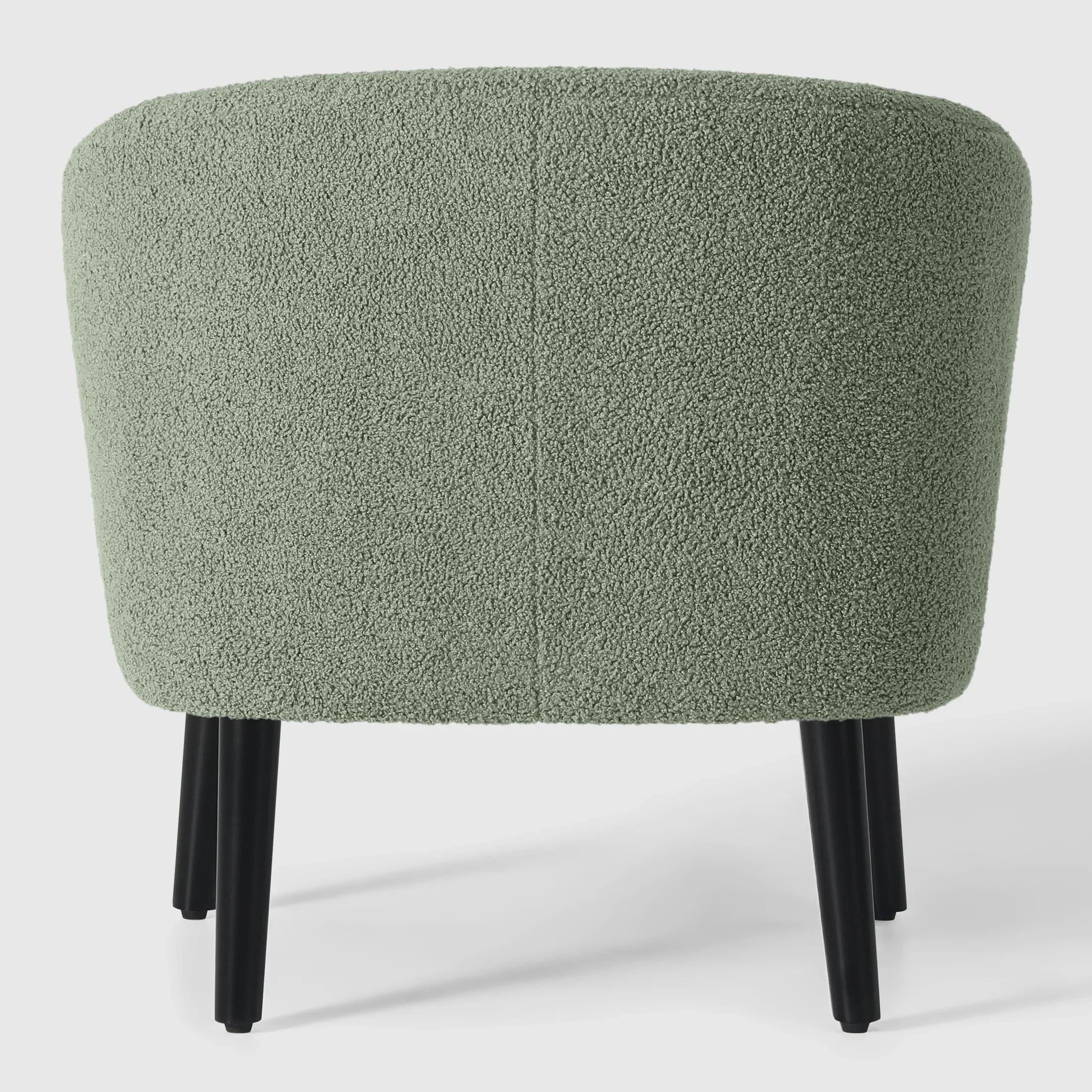 Celine 29" Wide Mid Century Modern Club Barrel Accent Armchair, Set of Two