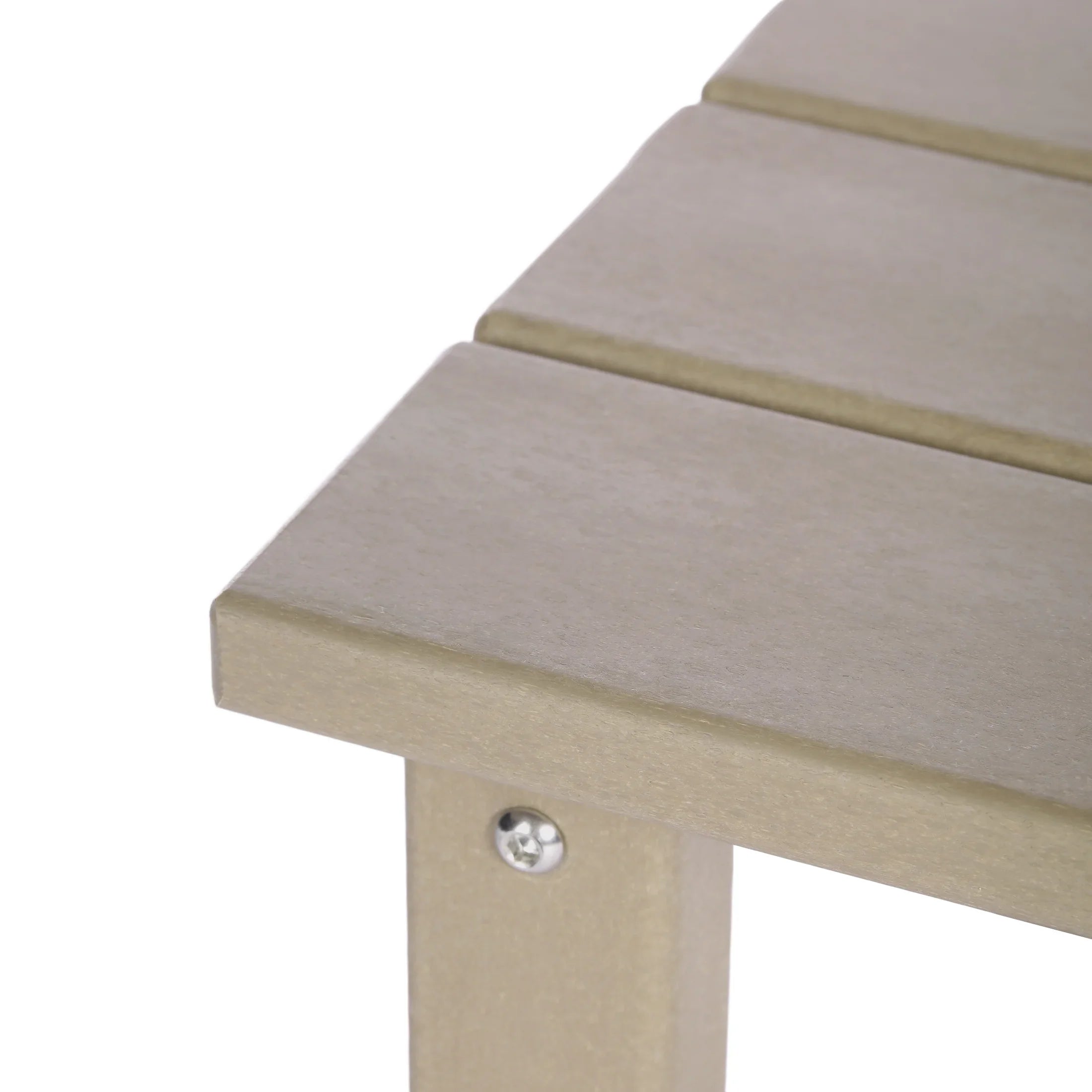 Paradise Kids Outdoor Patio Furniture HDPE Adirondack Square Side Table