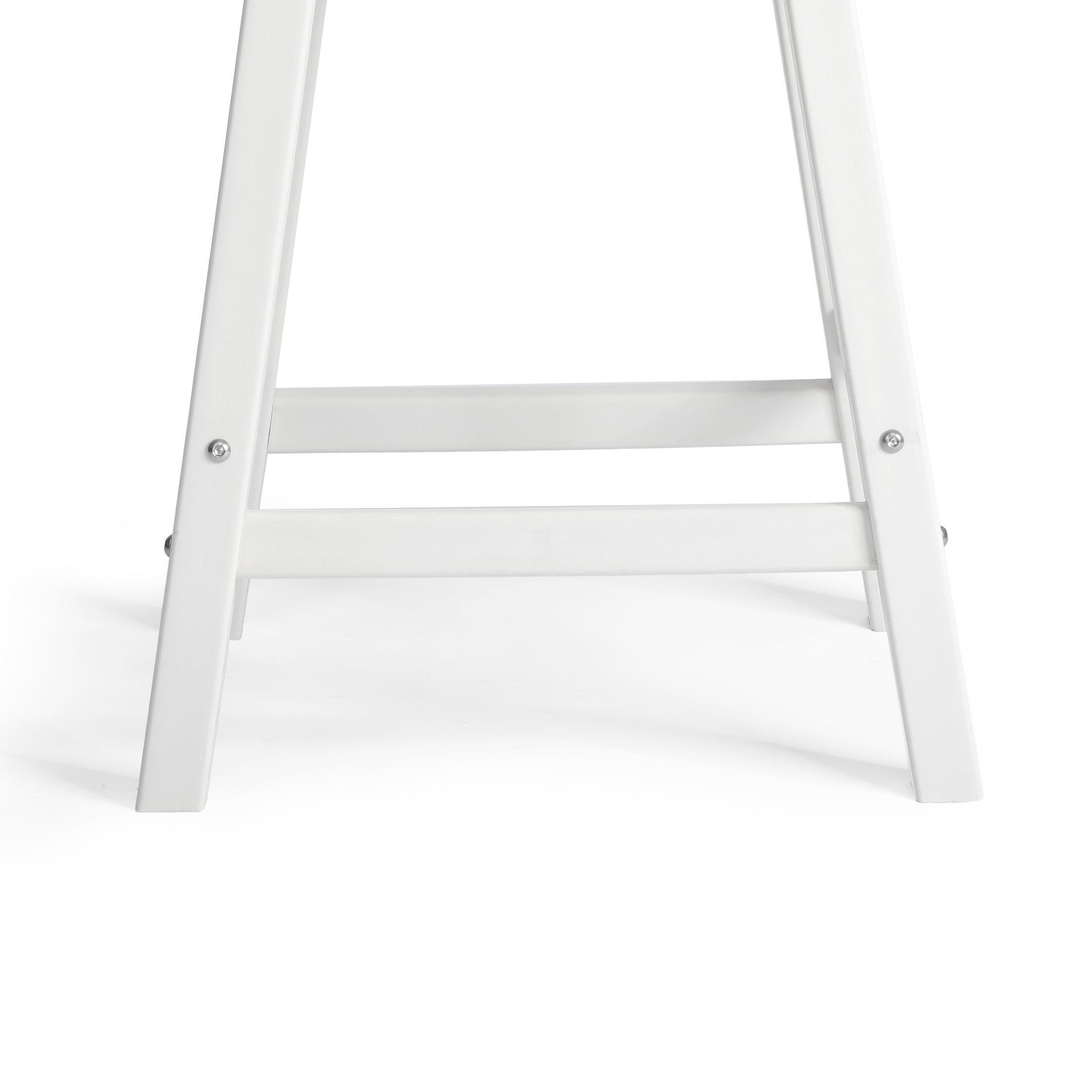 Paradise 24" HDPE Outdoor Patio Counter Height Bar Stools (Set of 2)