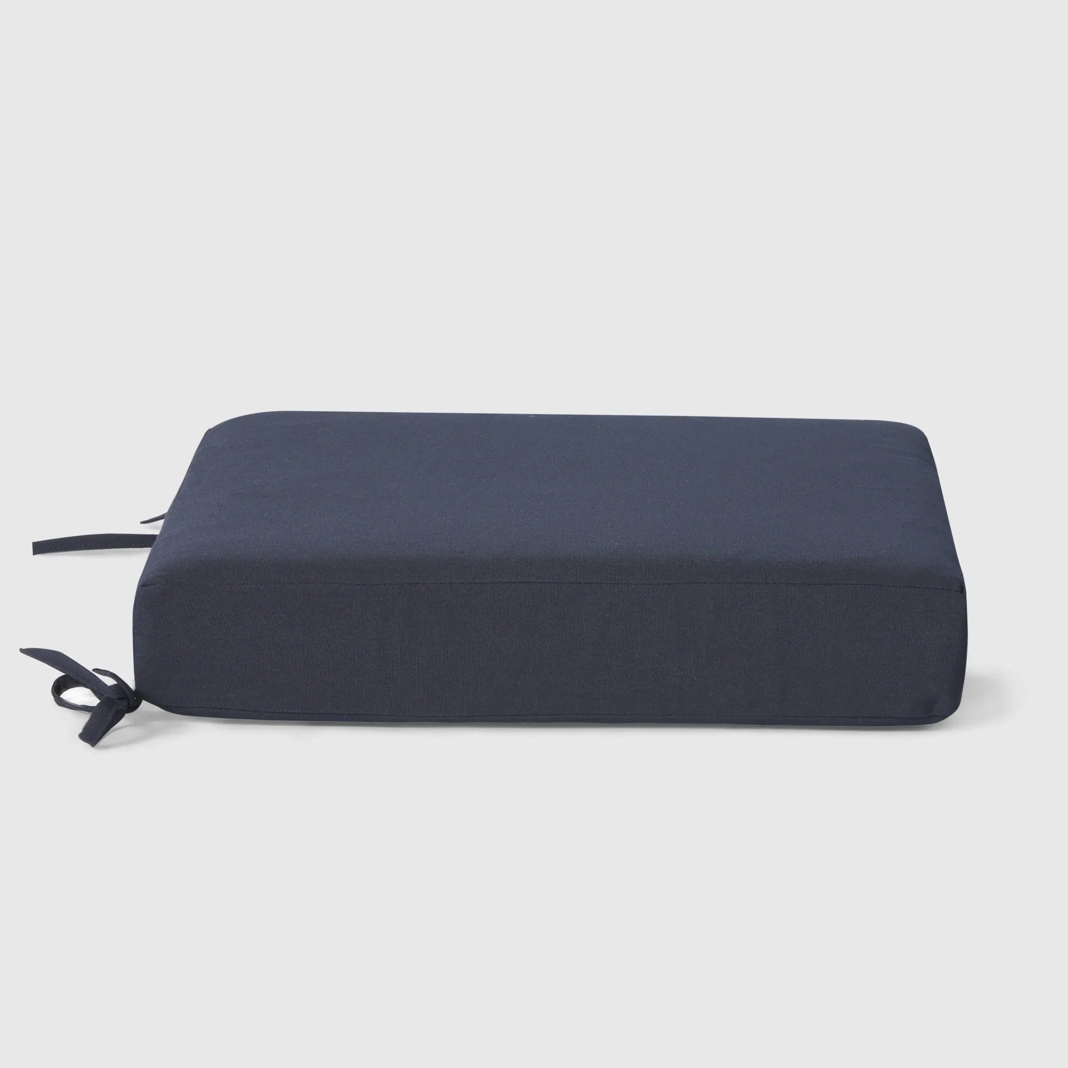Harmony Outdoor Patio Furniture Seat Chair Square Cushions Set of 2, 20" x 19"