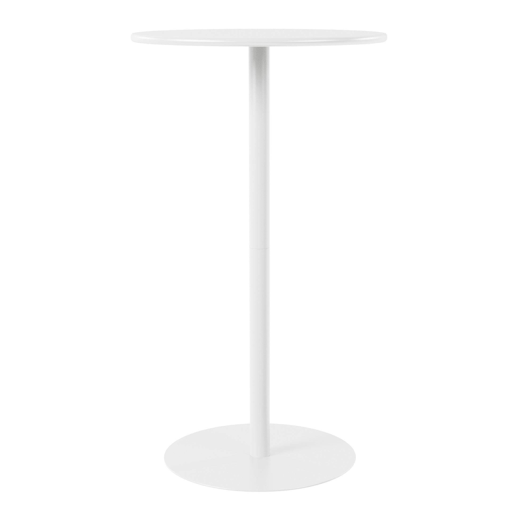 Sunshine 41.25" Adjustable Metal Round Bar Height Table