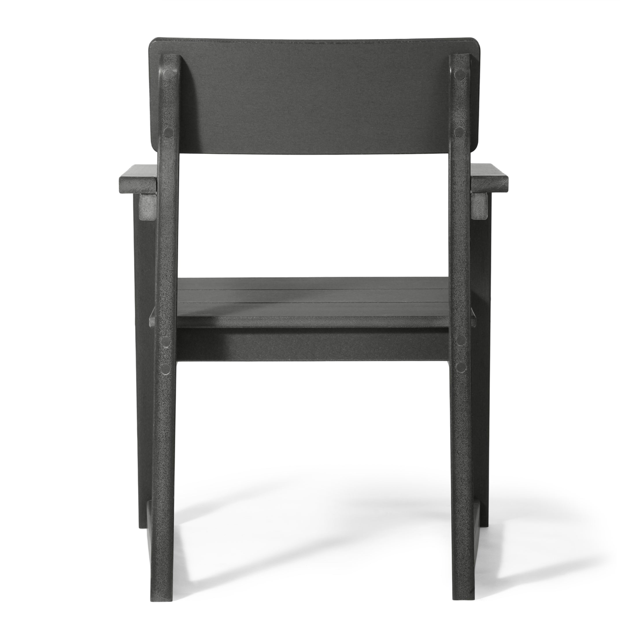 Cambria Modern HDPE Outdoor Patio Dining Arm Chairs (Set of 2)