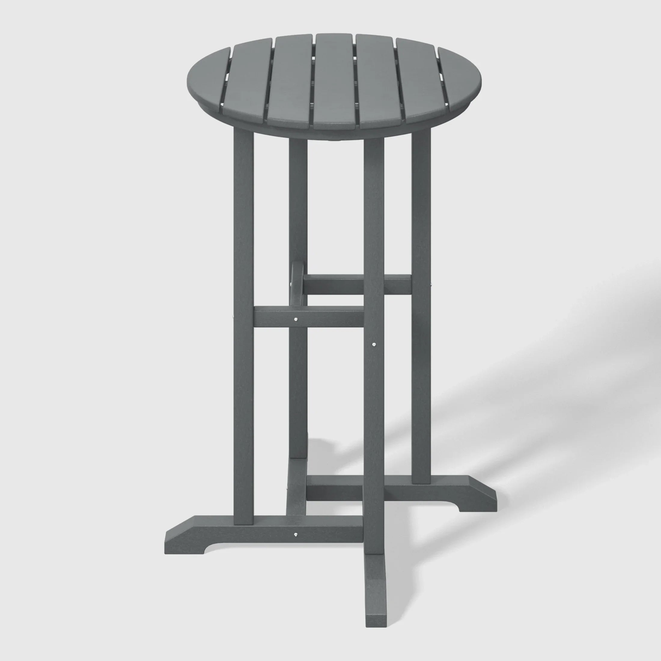 Paradise Outdoor Patio Counter Height Bar Stools Bistro Bar Table 4-Piece Set