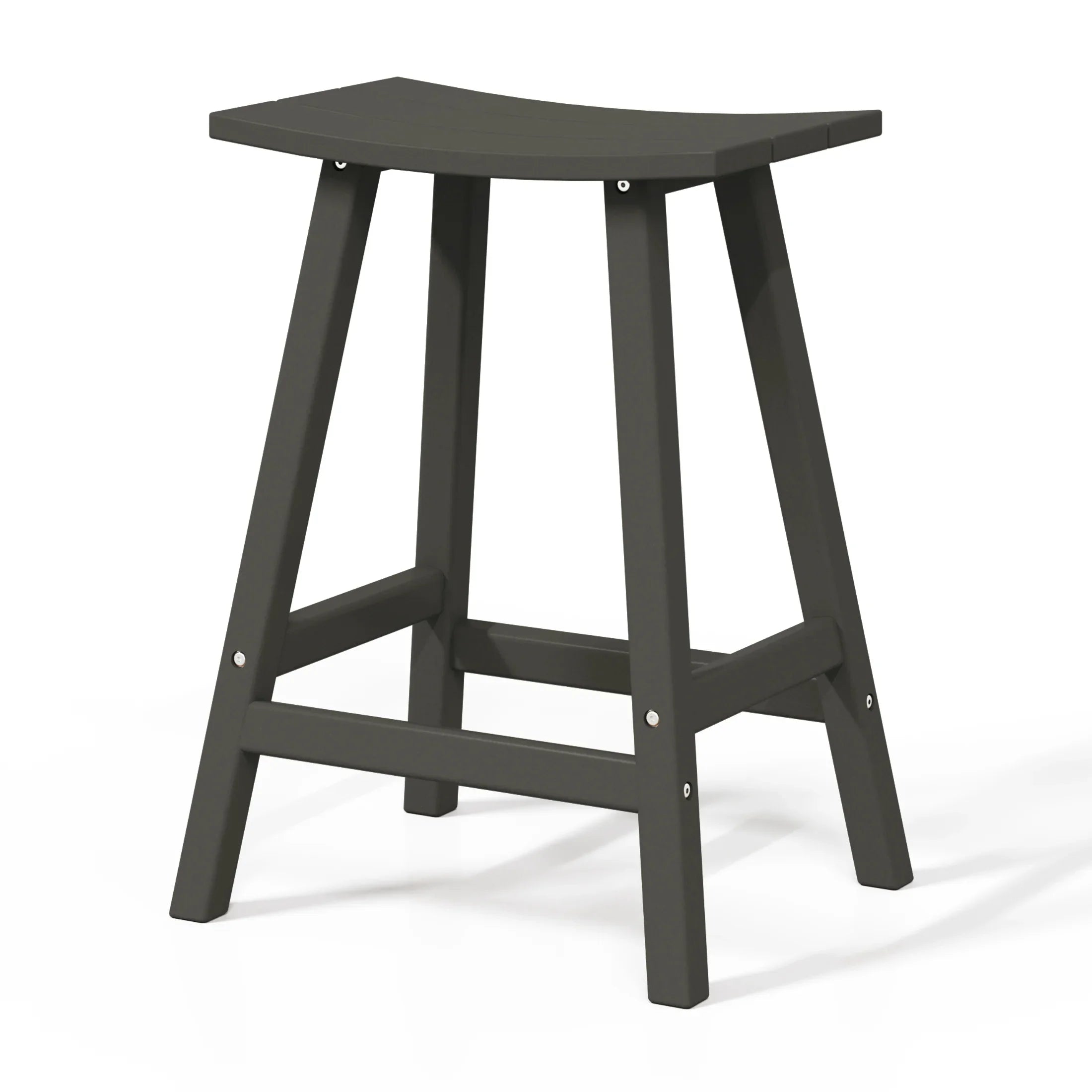 Paradise 24" height Outdoor / Patio Saddle bar stool