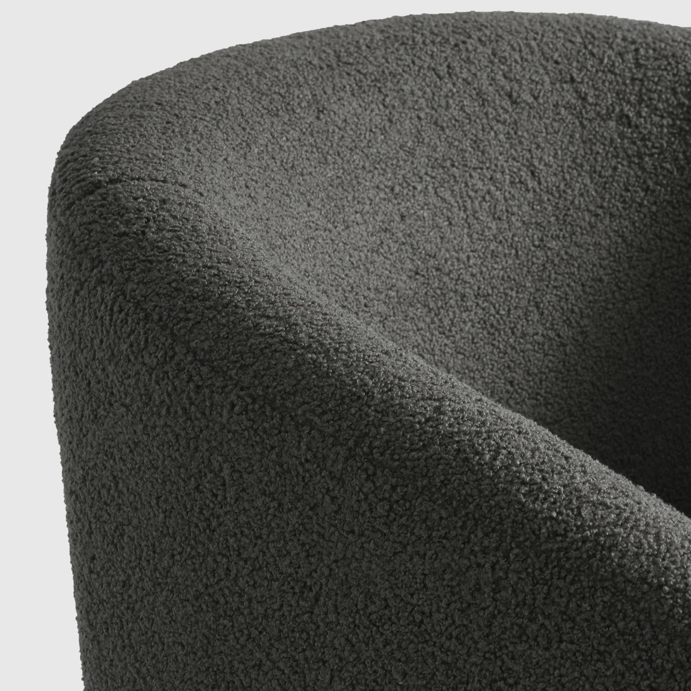 Celine 29" Wide Mid Century Modern Club Barrel Accent Armchair