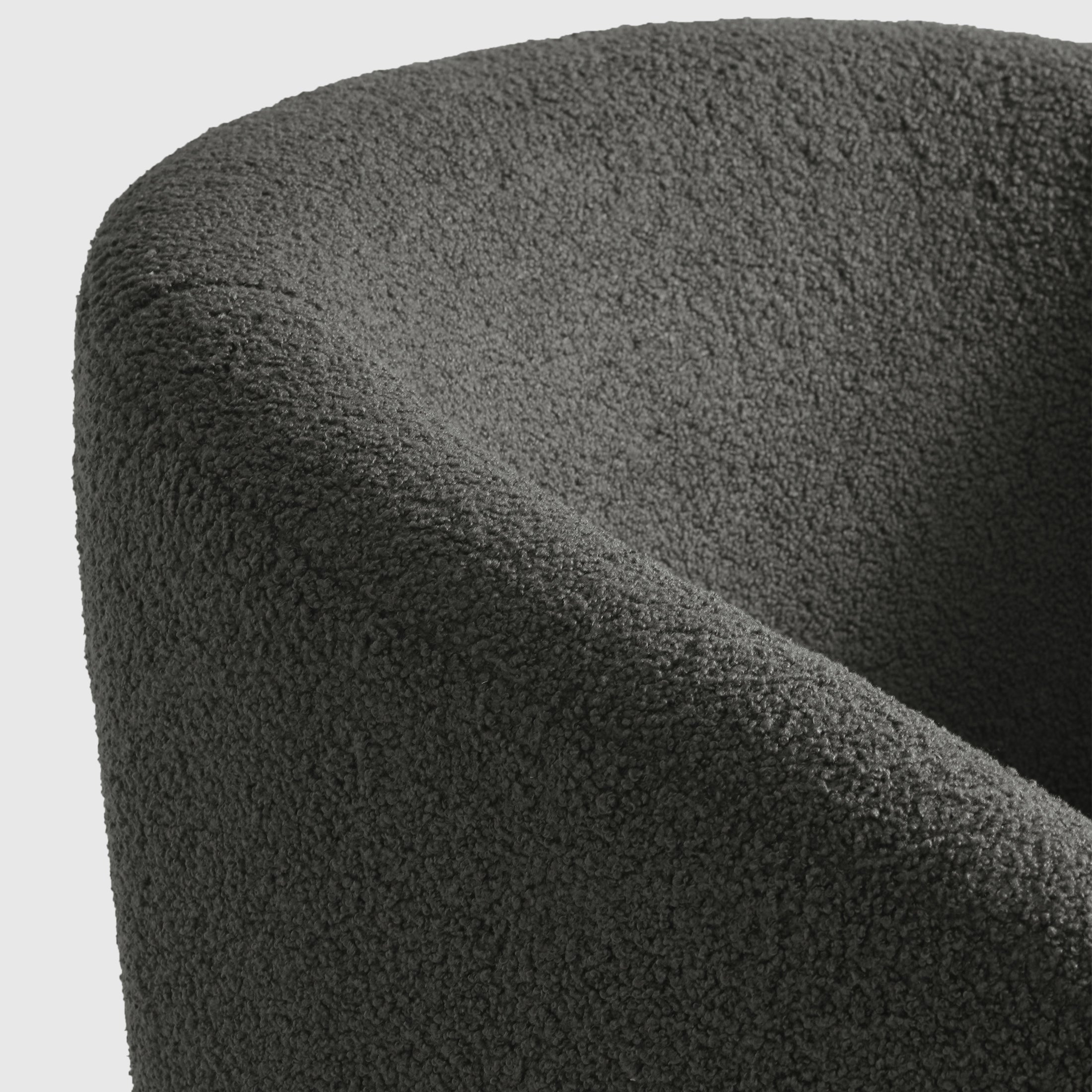 Celine 29" Wide Mid Century Modern Club Barrel Accent Armchair, Set of Two