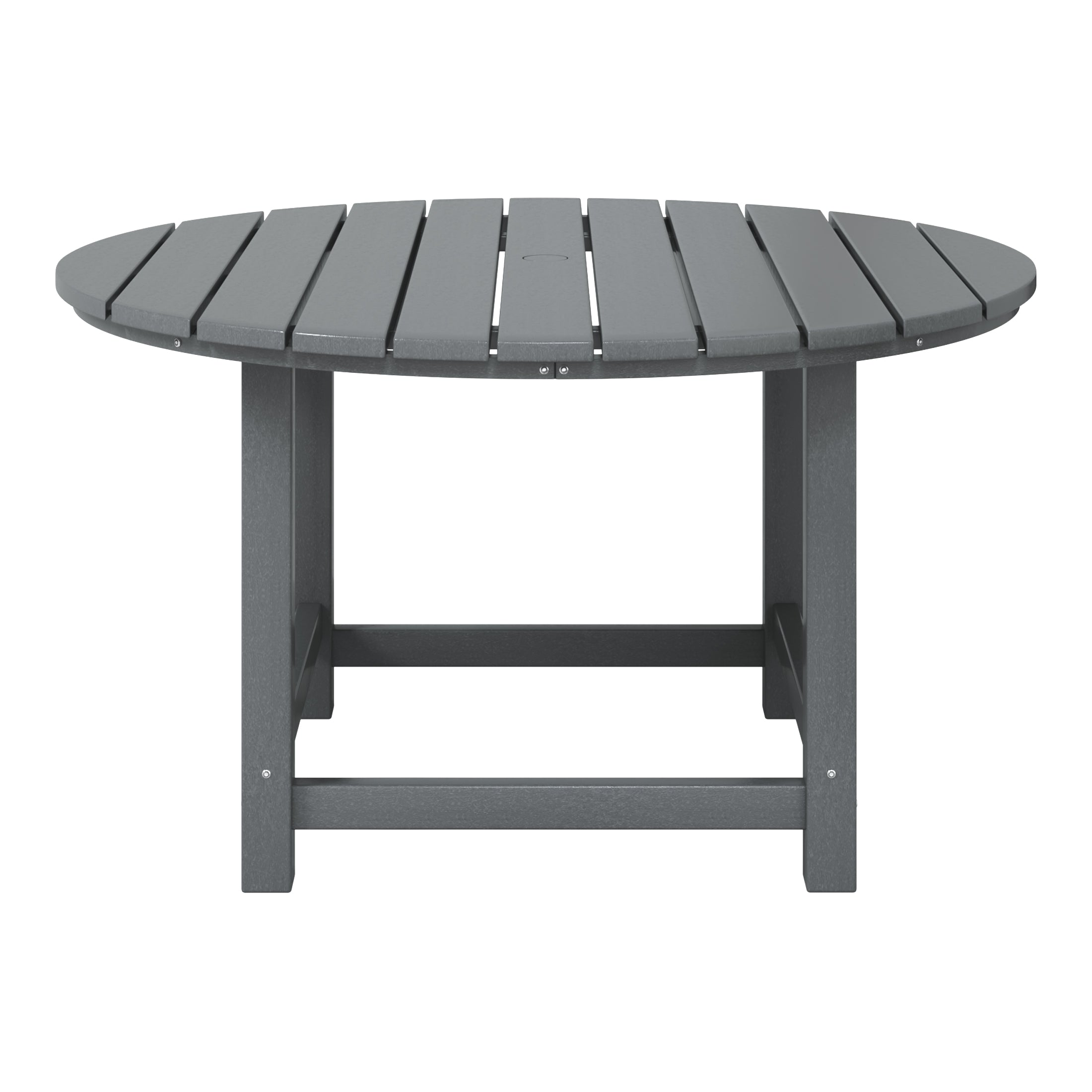Paradise Kids Outdoor Patio Furniture HDPE 38" Wide Round Dining Table