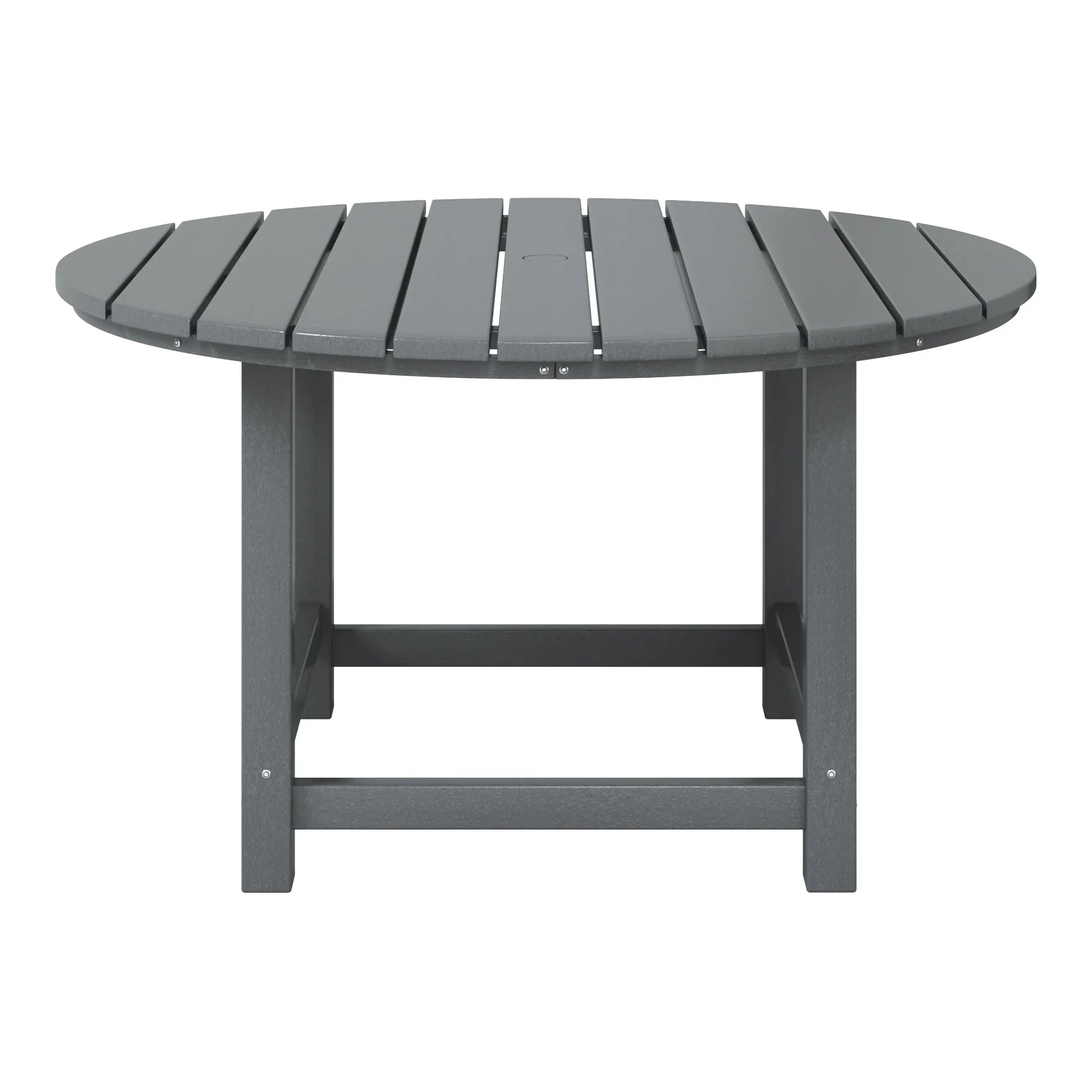 Paradise Kids Outdoor Patio Furniture HDPE 38" Wide Round Dining Table