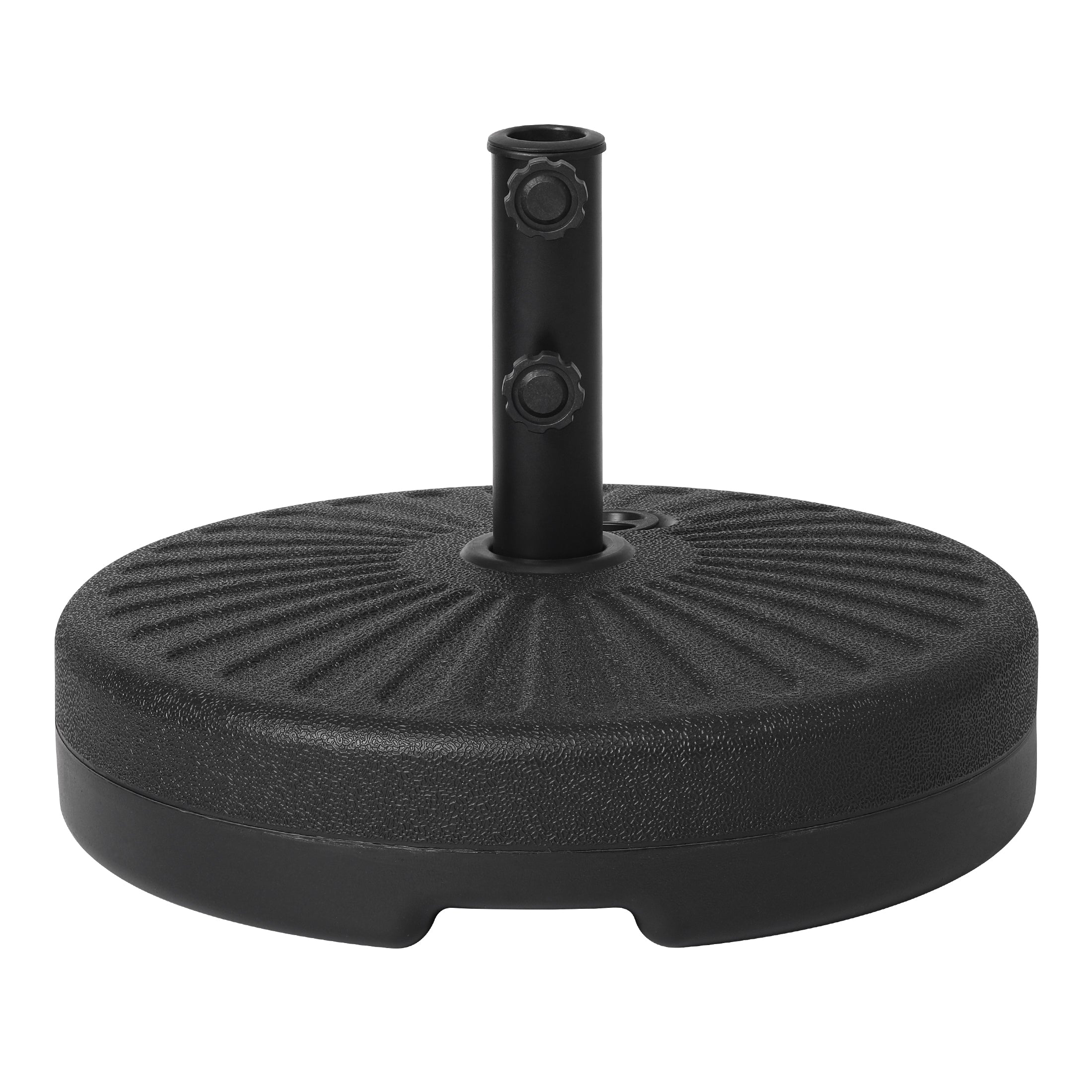 Bally 20" diameter round hard plastic free standing umbrella base