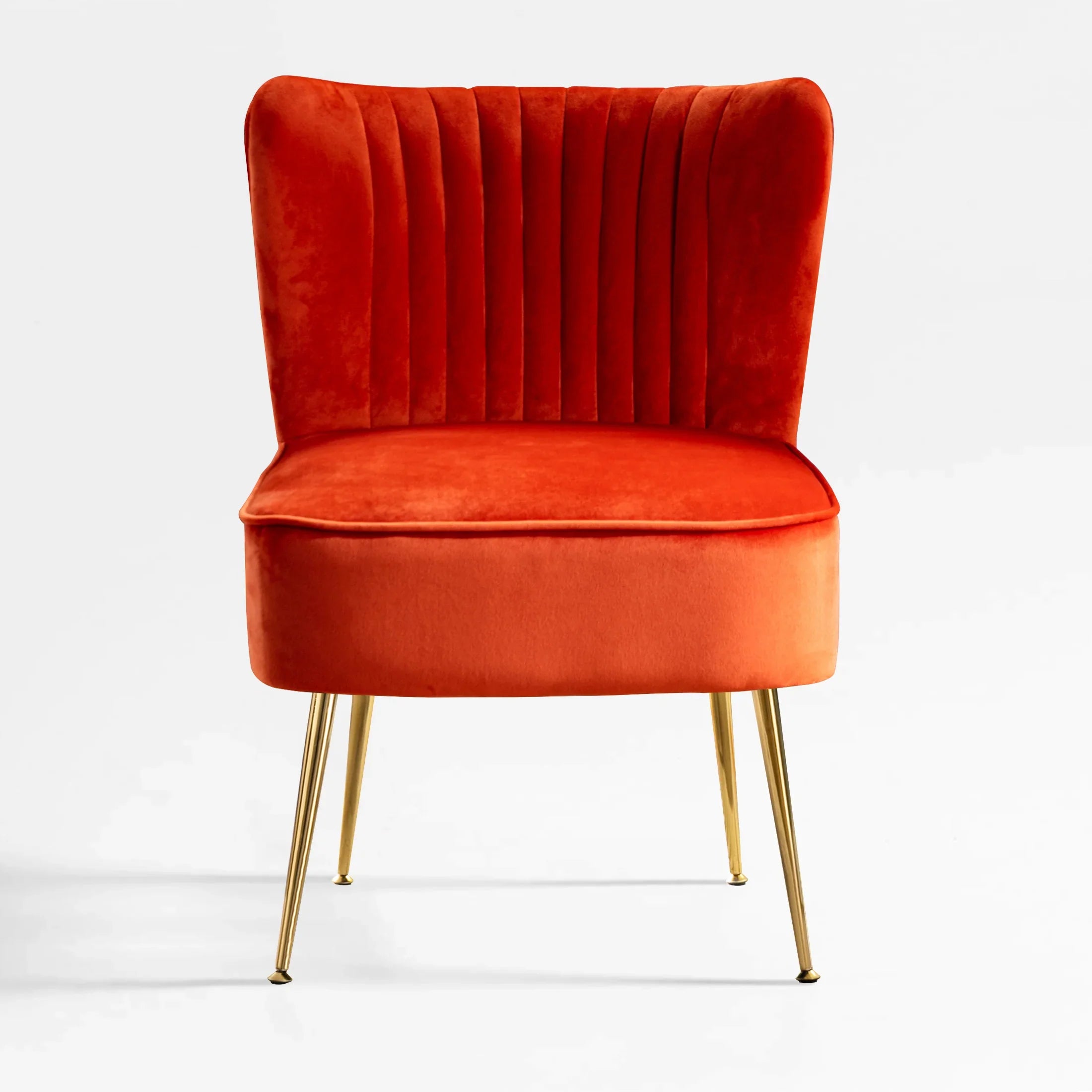 Alaia Mid Century Modern Tufted Velvet Loveseat Sofa and 22" Accent Chair 3-Piece Set