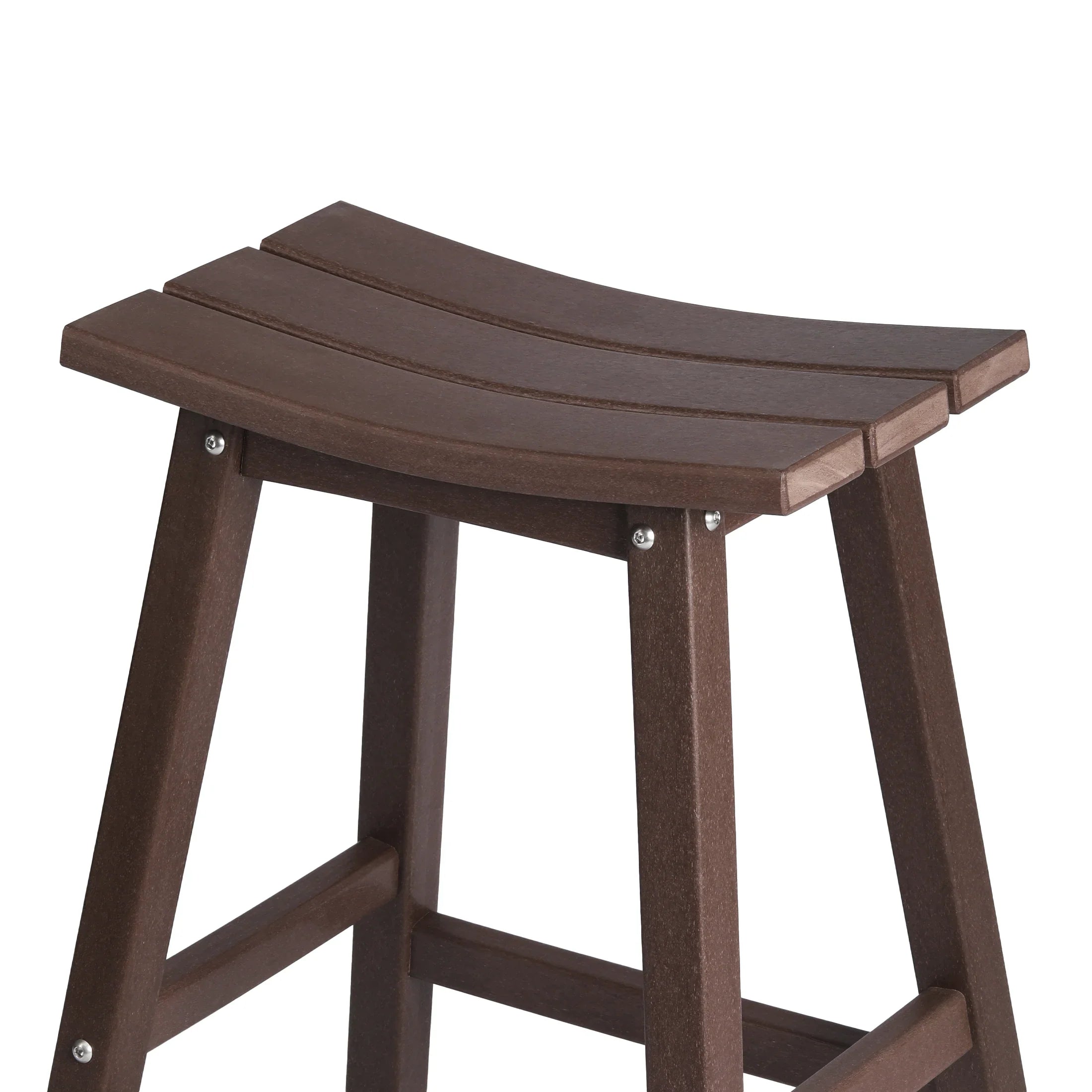 Paradise 24" height Outdoor / Patio Saddle bar stool