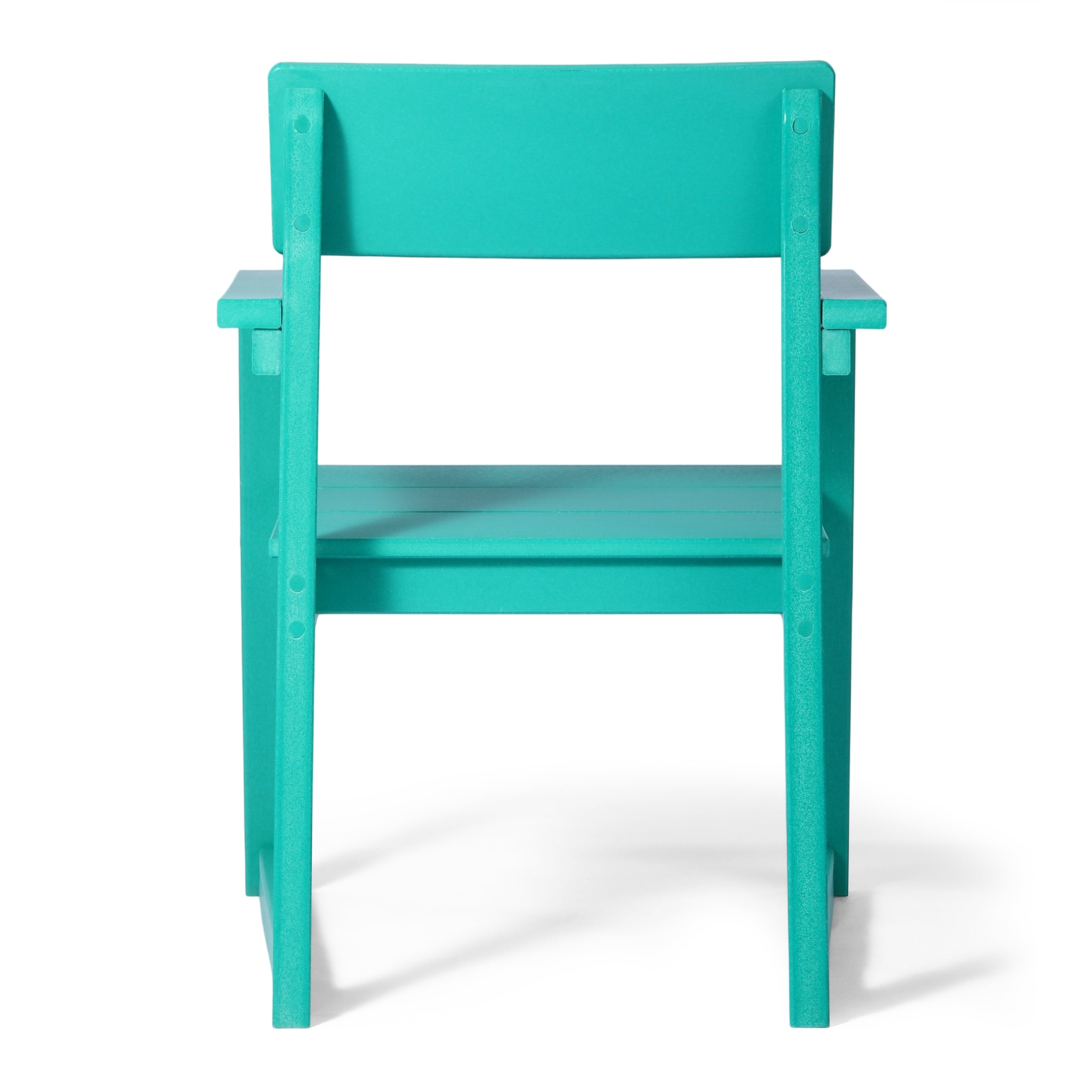 Cambria Modern HDPE Outdoor Patio Dining Arm Chairs (Set of 2)