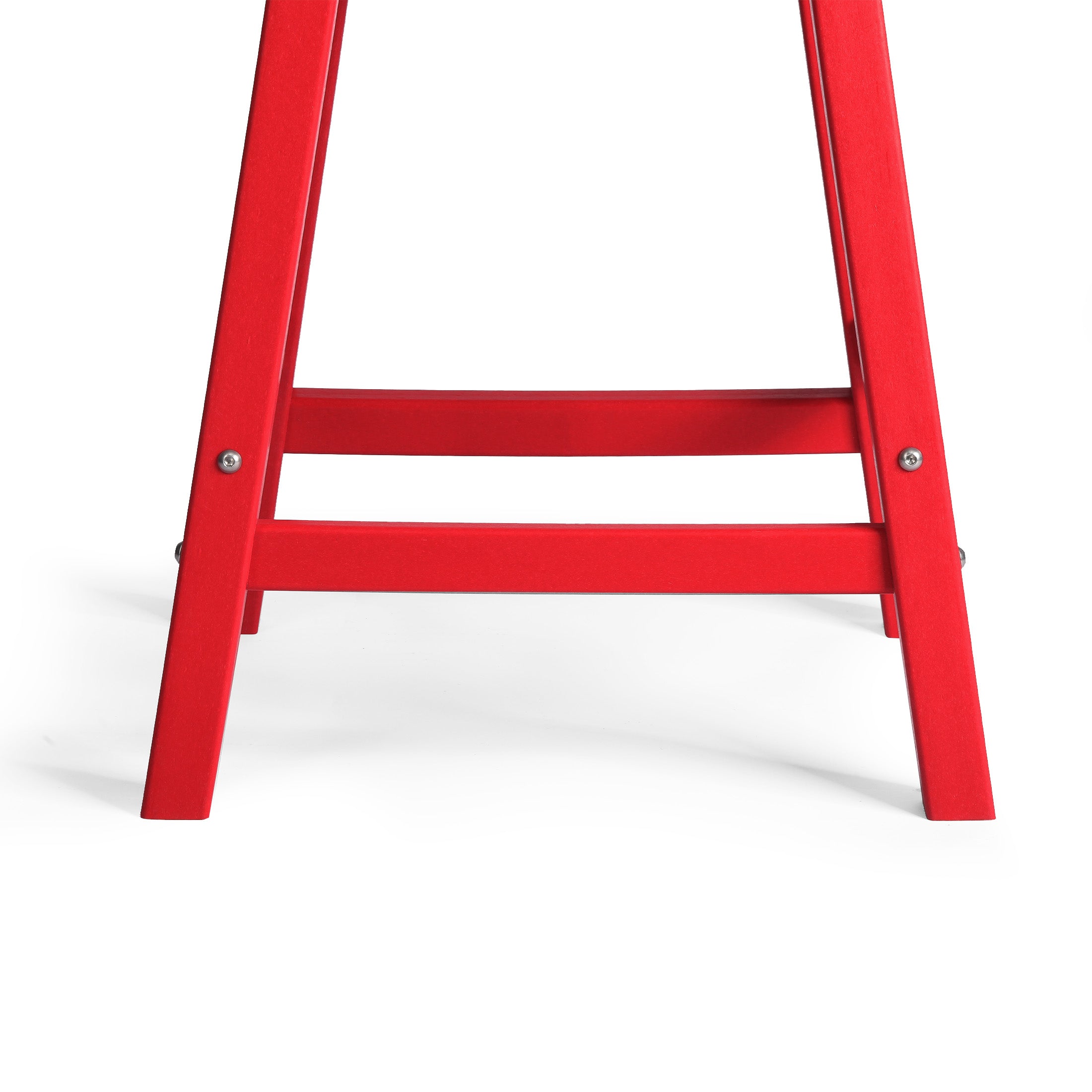 Paradise 24" HDPE Outdoor Patio Counter Height Bar Stools (Set of 2)