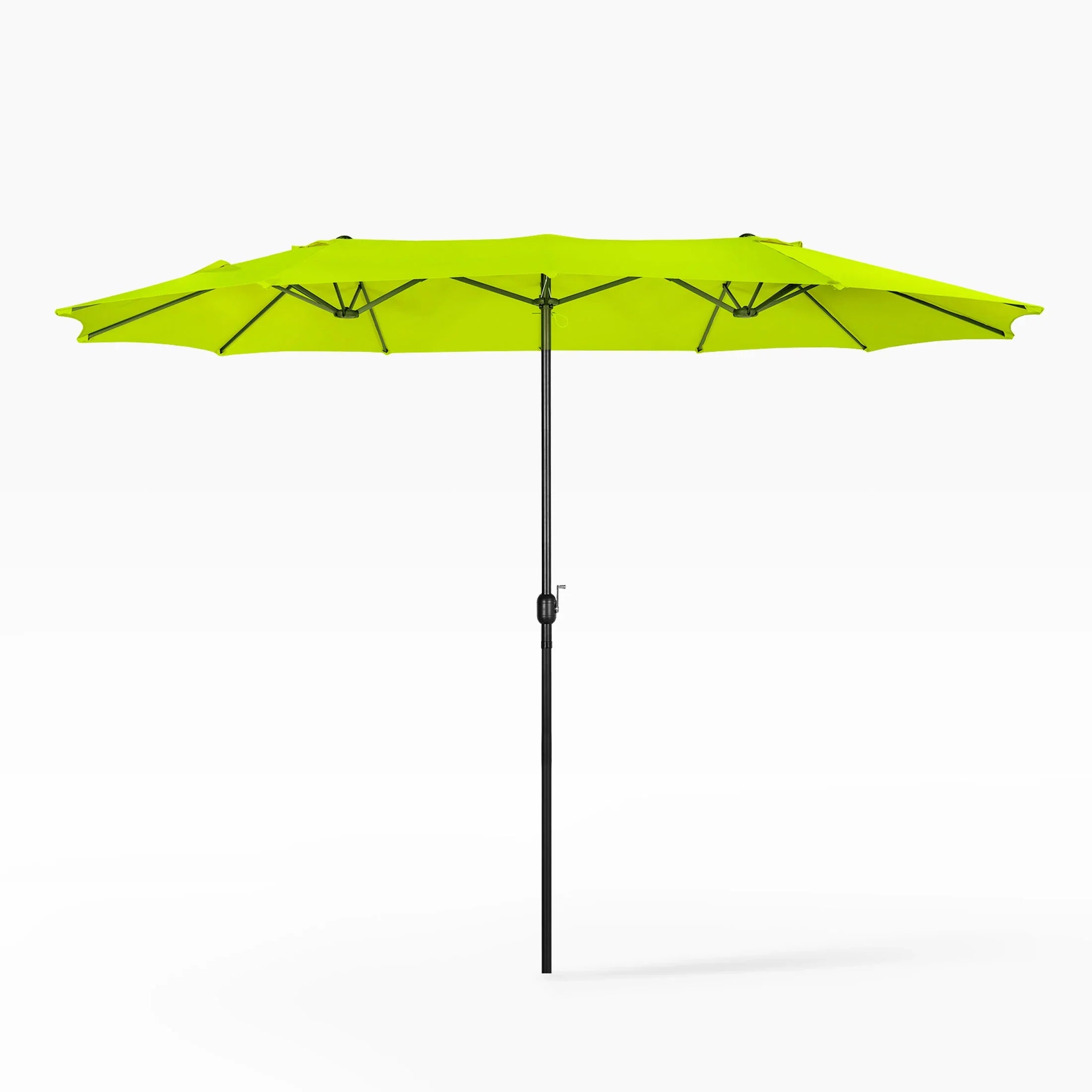 Easton Twin 15 x 9 ft. retangular shape Market / Outdoor dining table umbrella