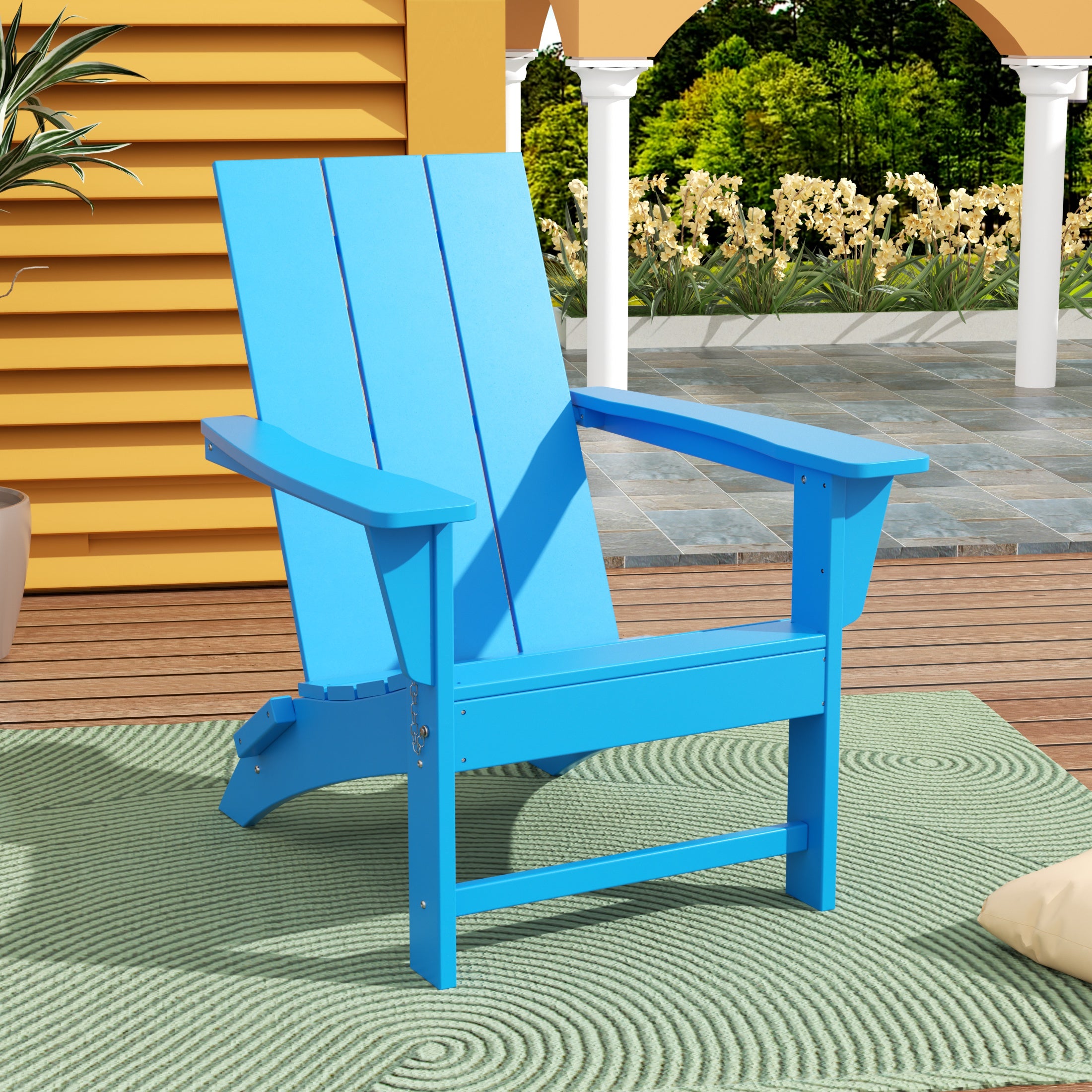 Palms Modern Outdoor Folding Adirondack Chair