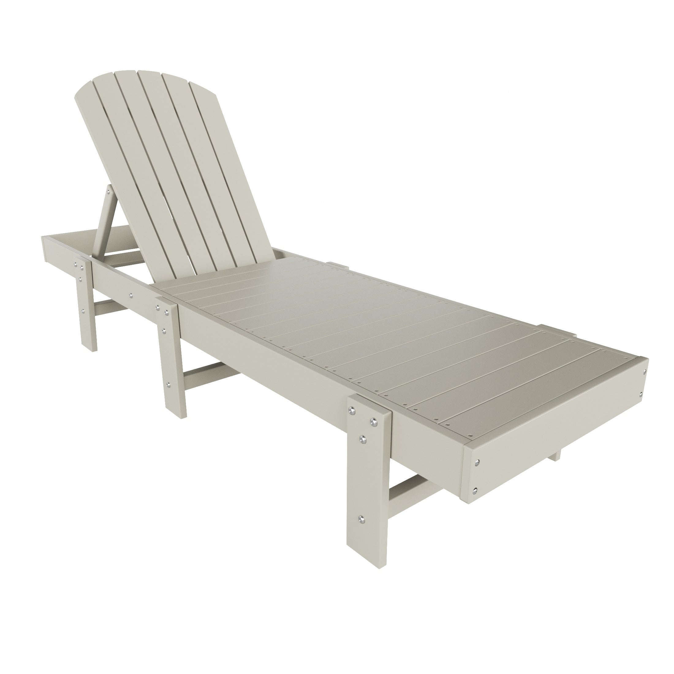 Portside Adirondack Poly Reclining Chaise Lounge