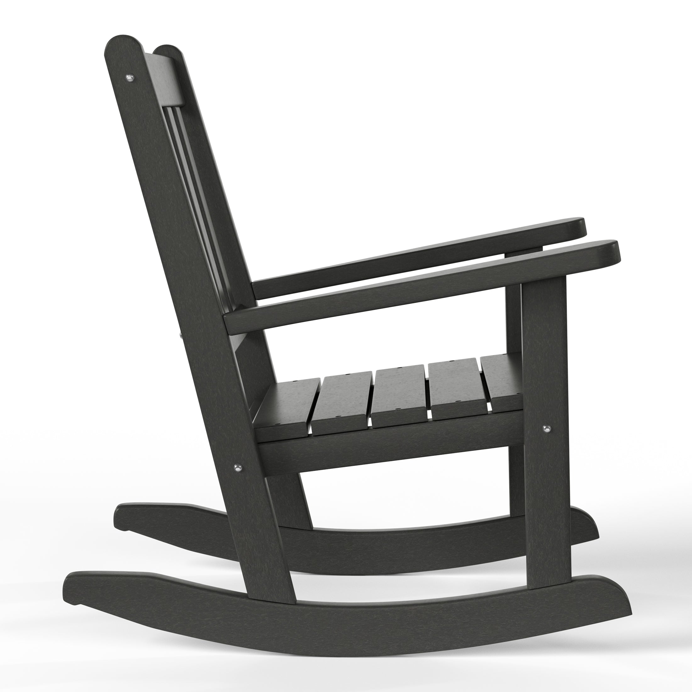 Paradise Outdoor HDPE Plastic Preschool Toddler Rocking Chairs (Set of 2)