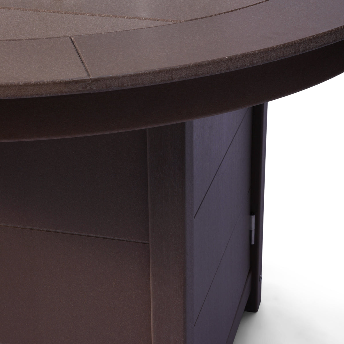 Sol 47" Modern Outdoor Patio Propane Gas Round Fire Pit Table