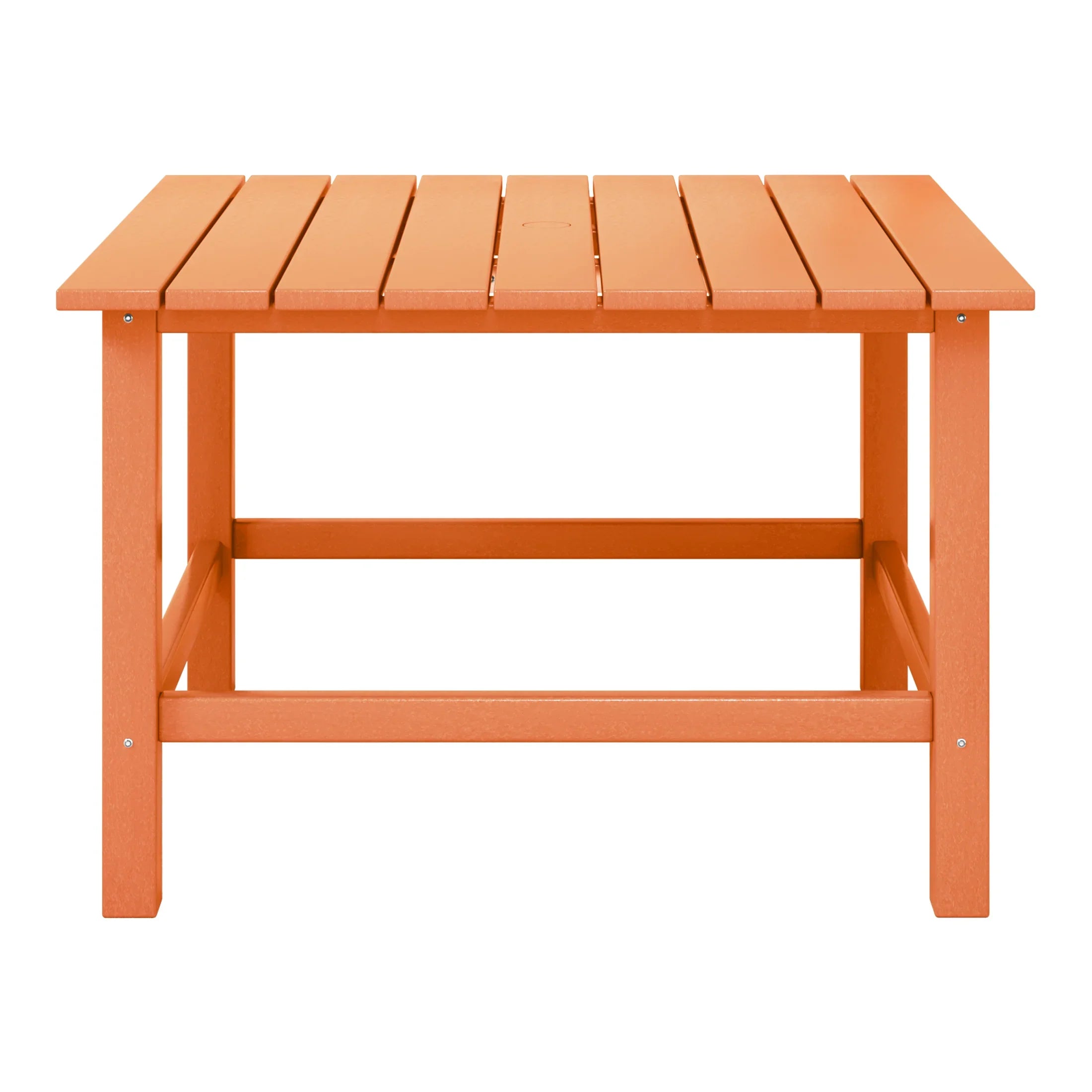 Paradise Kids Outdoor Patio Furniture HDPE 30" Wide Square Dining Table