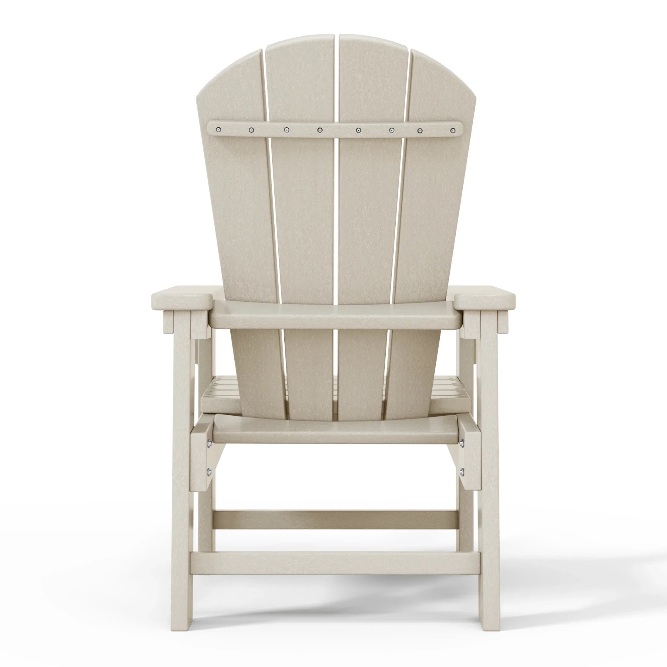 Paradise Kids Outdoor HDPE Adirondack Plastic Patio Chair
