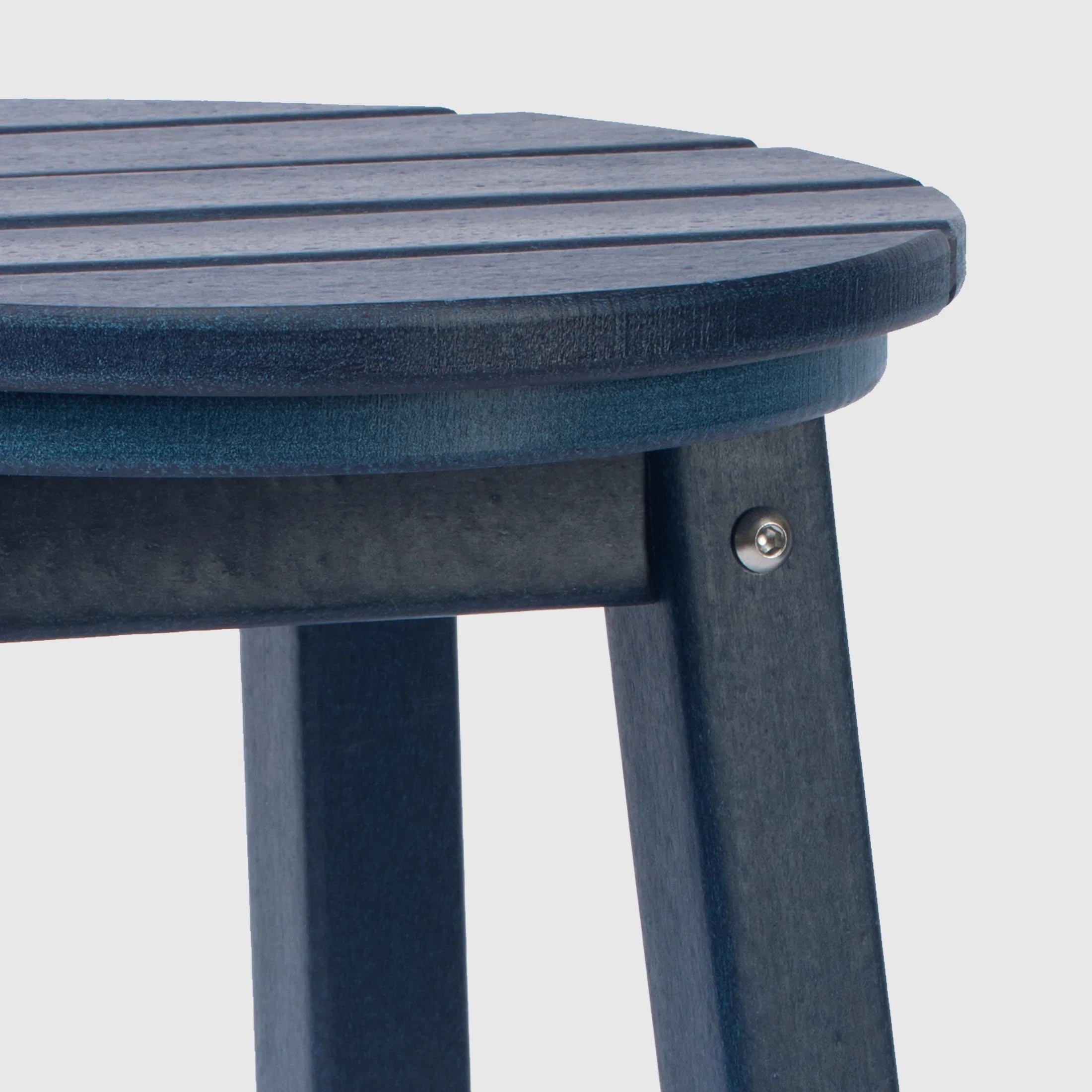 Paradise 29" HDPE Outdoor Patio Round Bar Stool