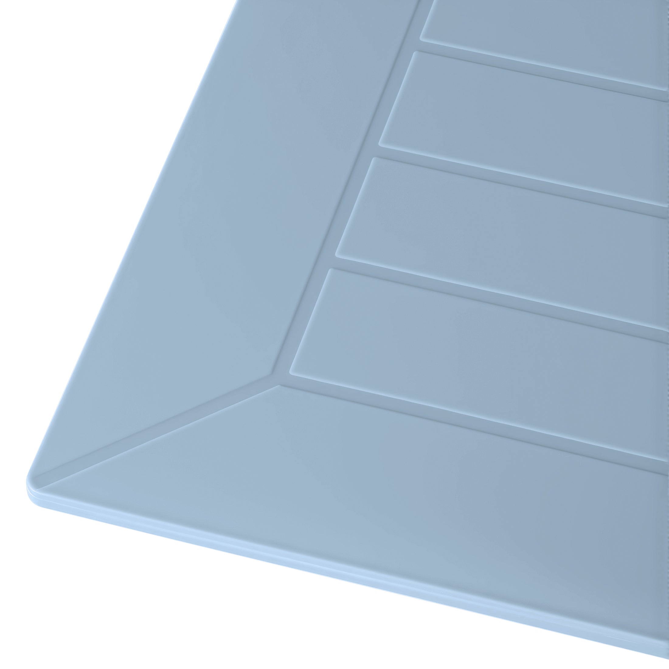 Sunshine 31.5" Square Outdoor Plastic Resin Patio Dining Table for 4