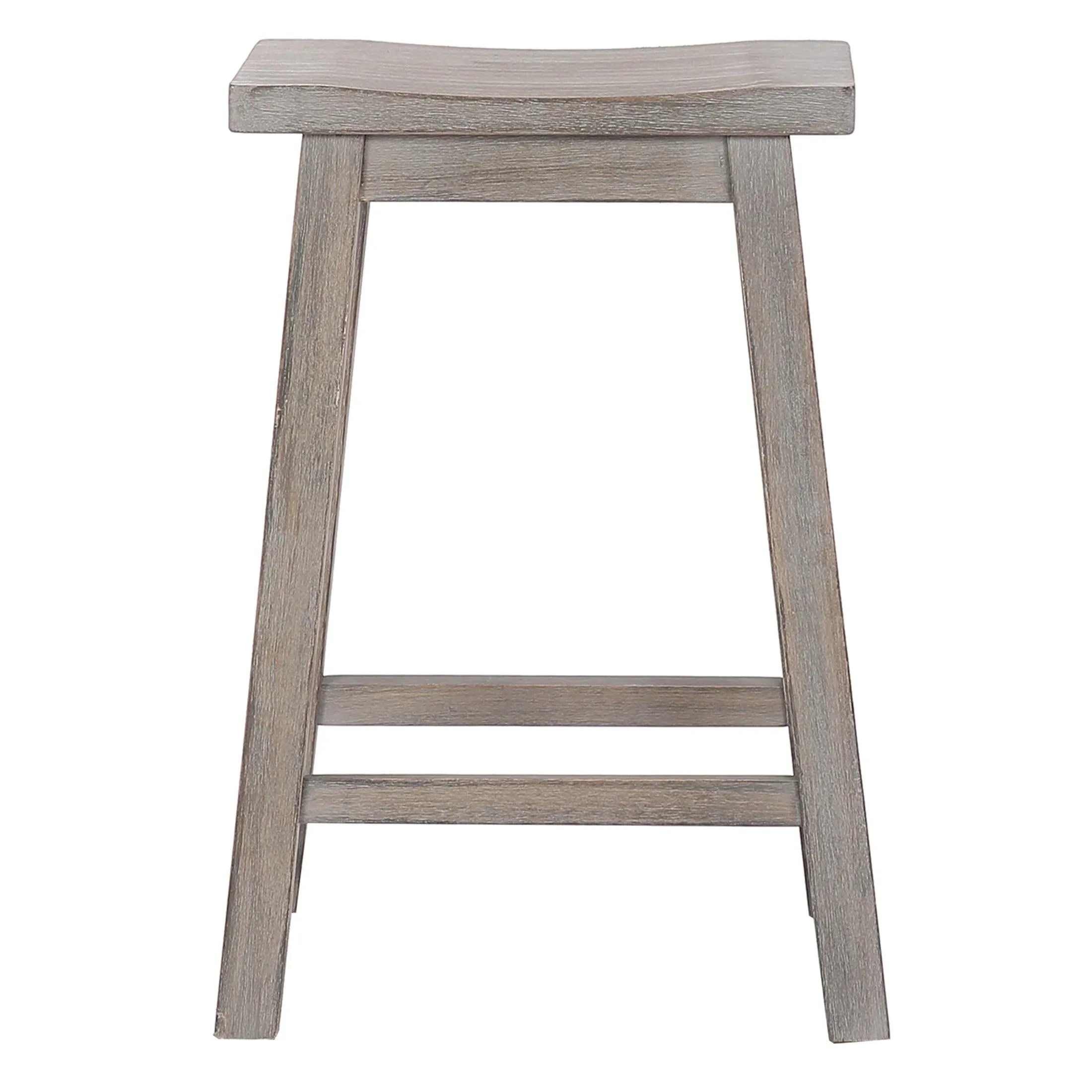 Arman 24" Inch Classic Wood Bar Stool - Costaelm