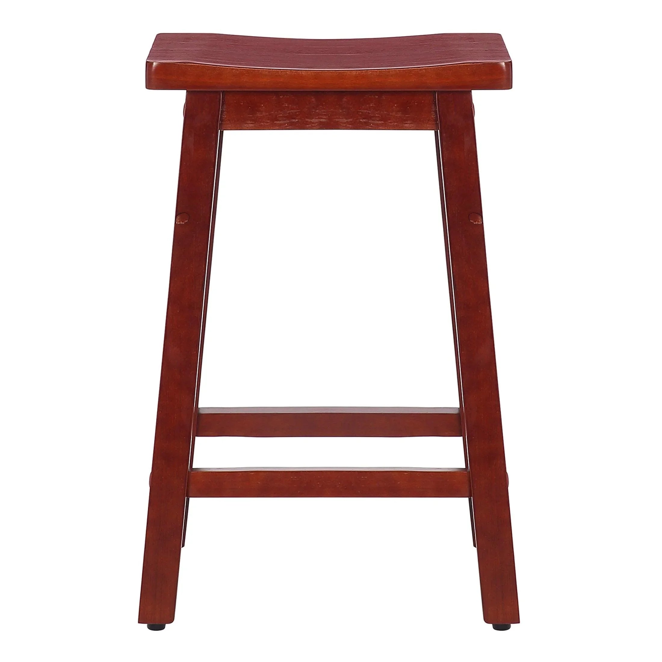 Arman 29" Inch Classic Counter Height Wood Bar Stool - Costaelm