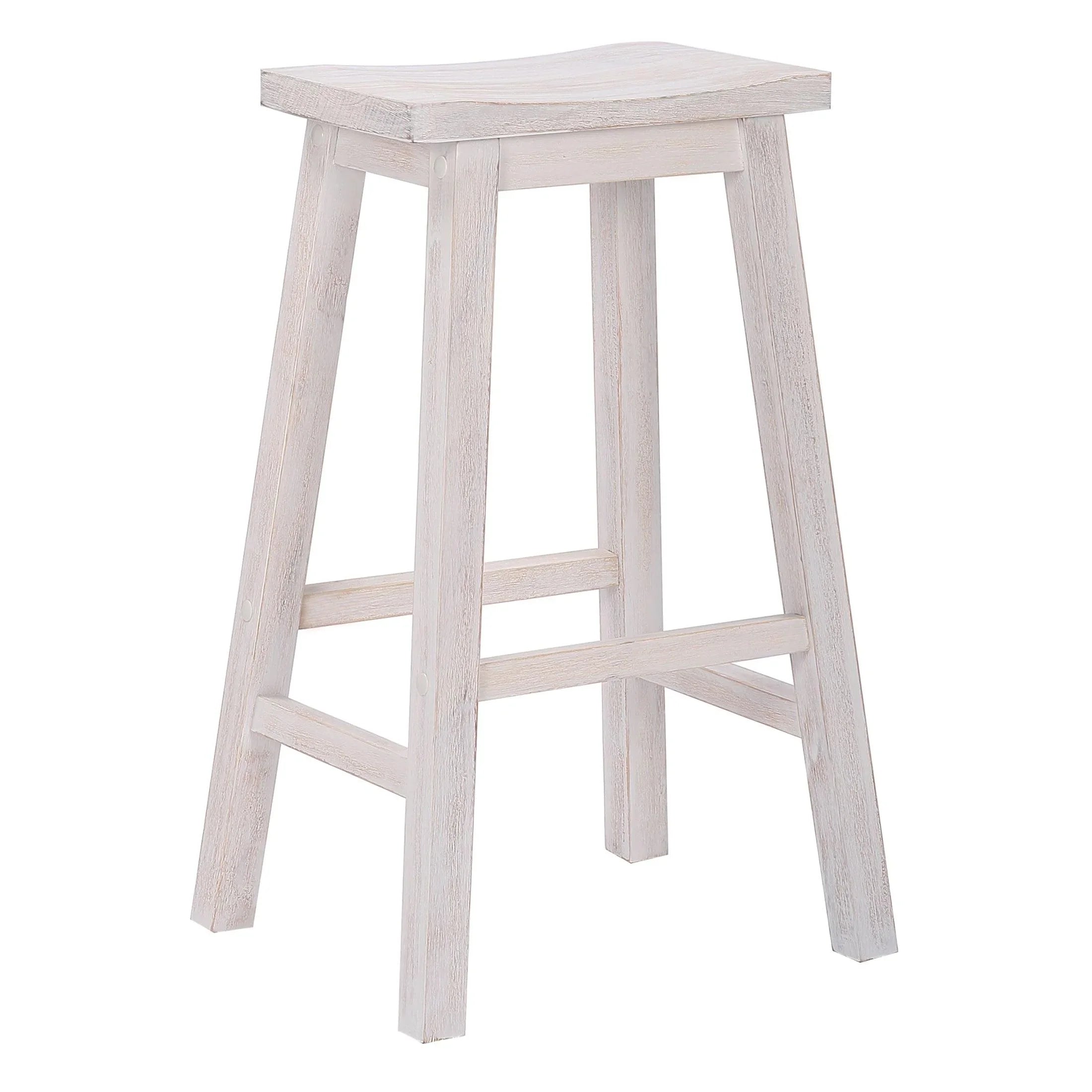 Arman 29" Inch Classic Counter Height Wood Bar Stool - Costaelm