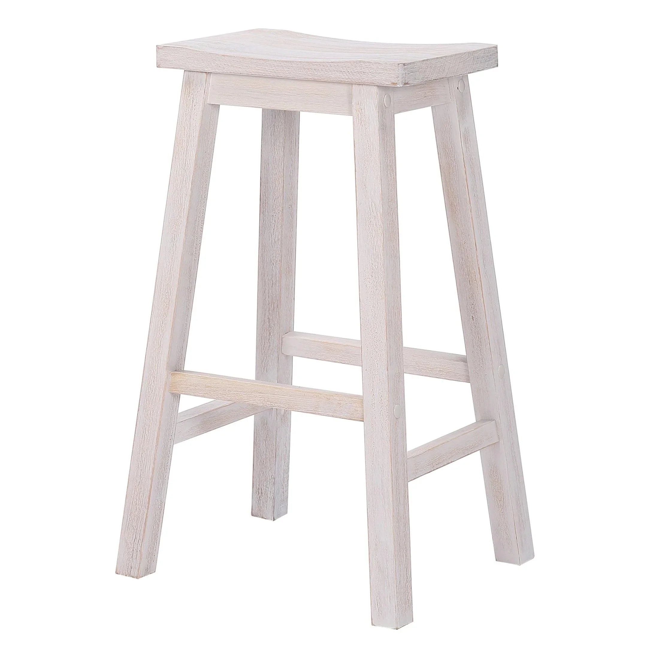 Arman 29" Inch Classic Counter Height Wood Bar Stool - Costaelm