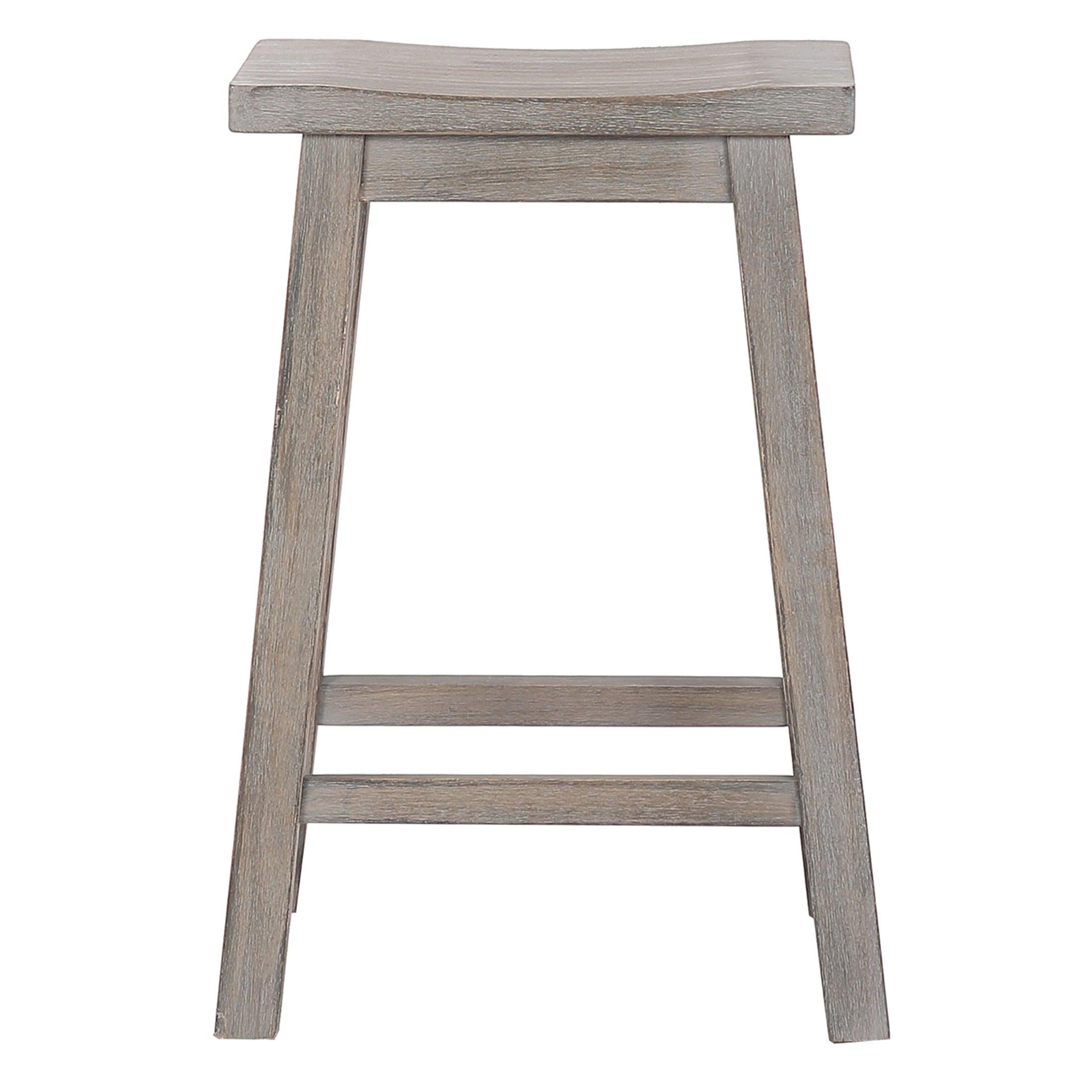 Arman 29" Inch Classic Counter Height Wood Bar Stool - Costaelm
