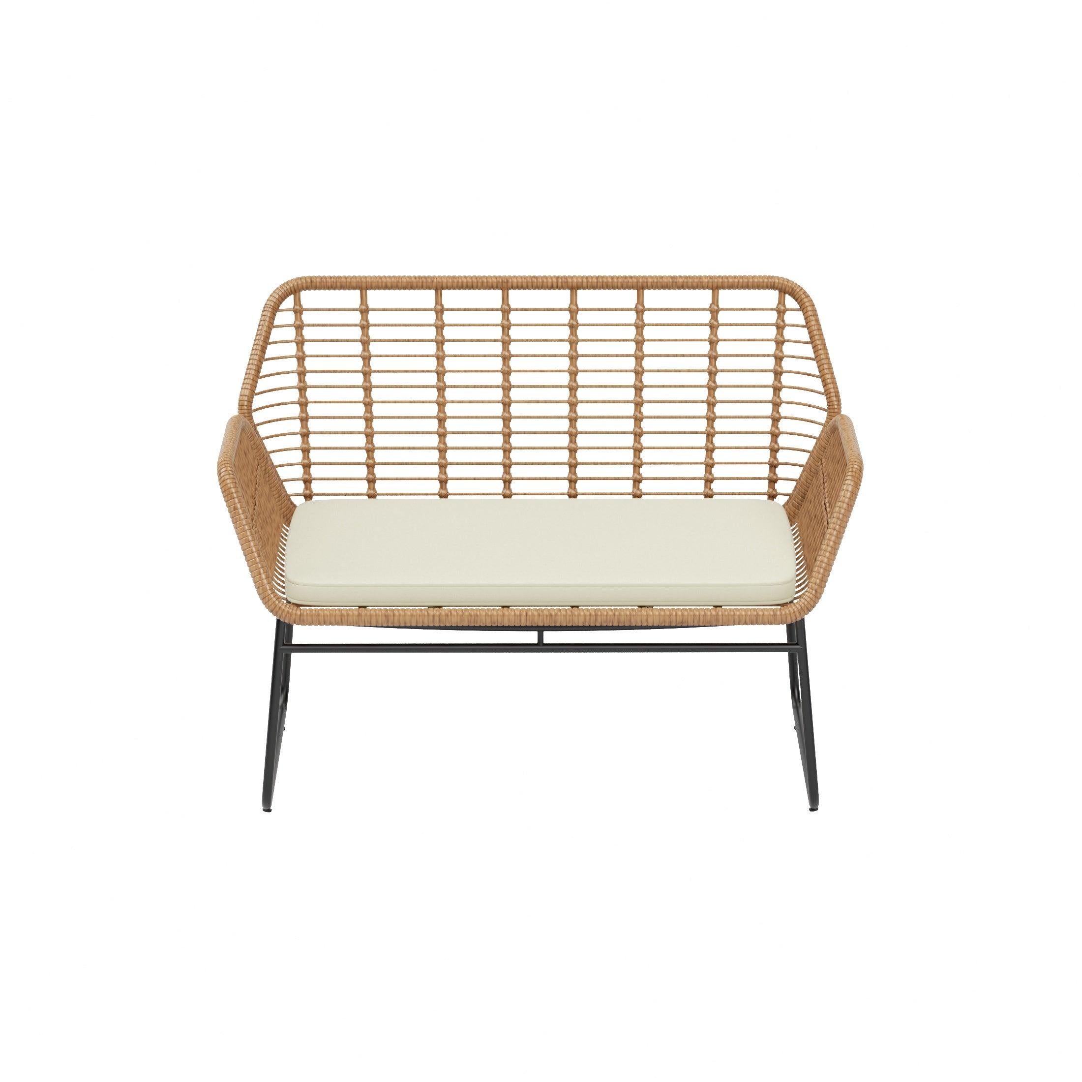 Belize 4-Piece Outdoor Patio Conversation Sofa Set - Costaelm