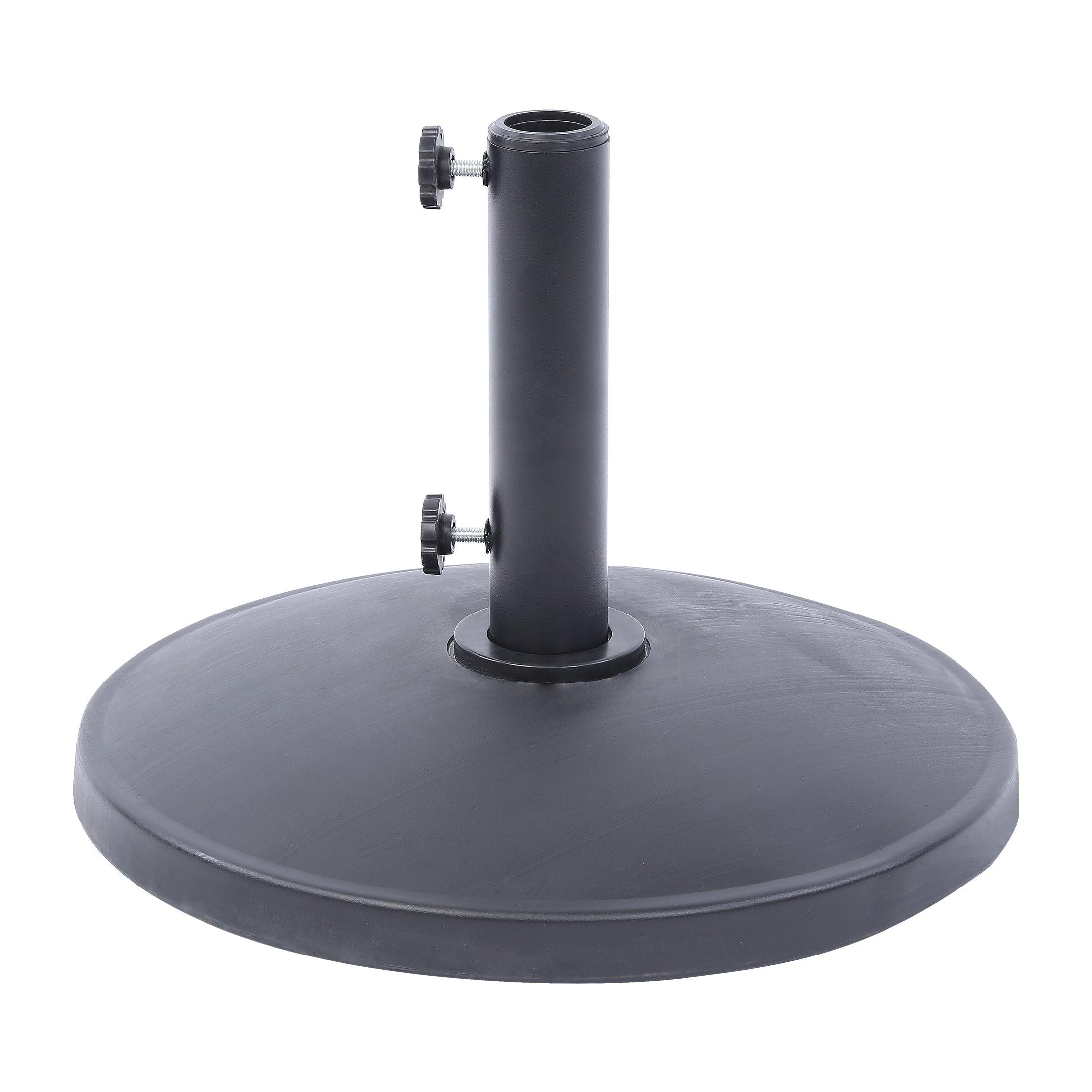Mason Round Resin Umbrella Base Weight Stand - Costaelm
