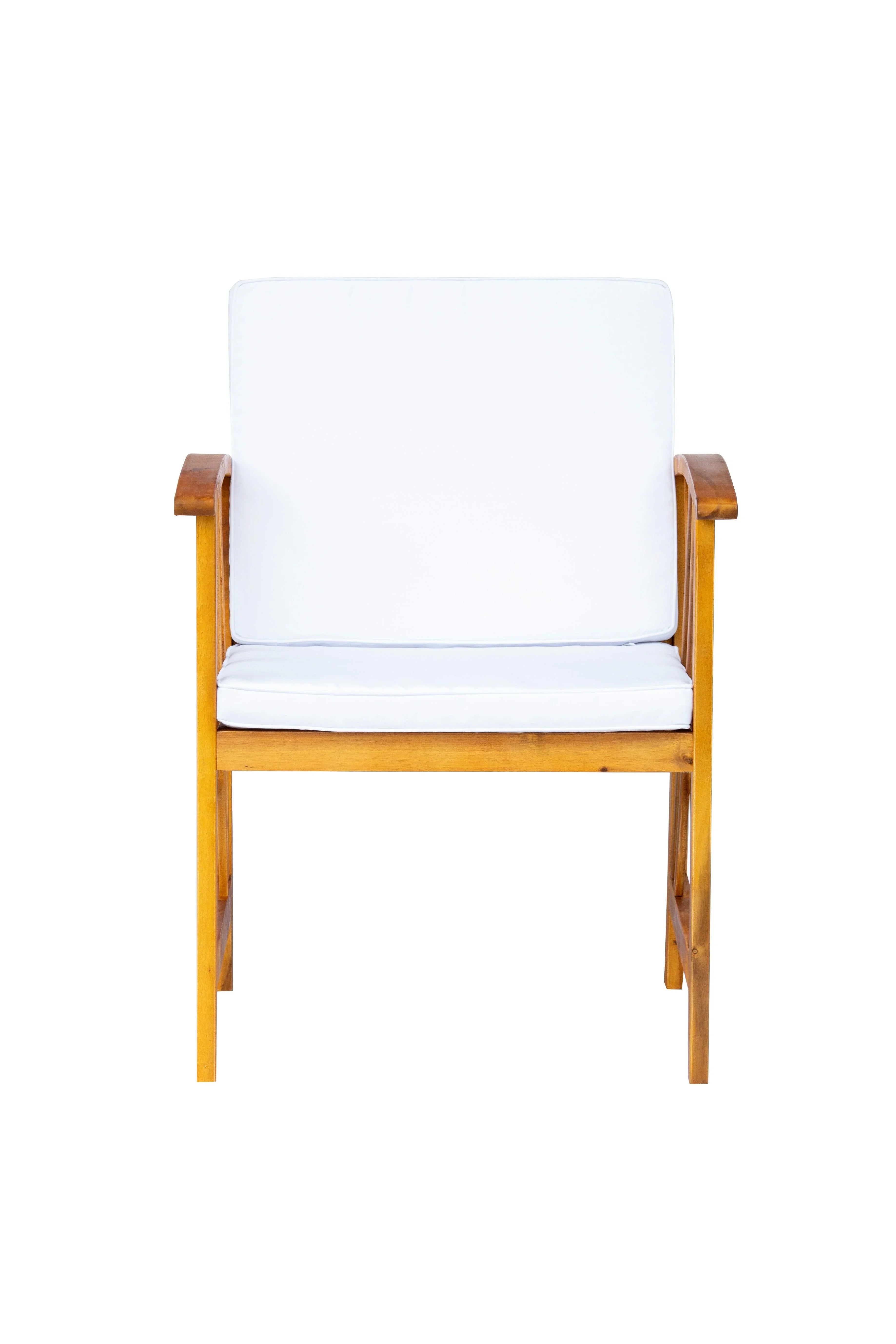 BAHIA 3-Piece Acacia Patio Sofa Conversation Furniture Set - Costaelm