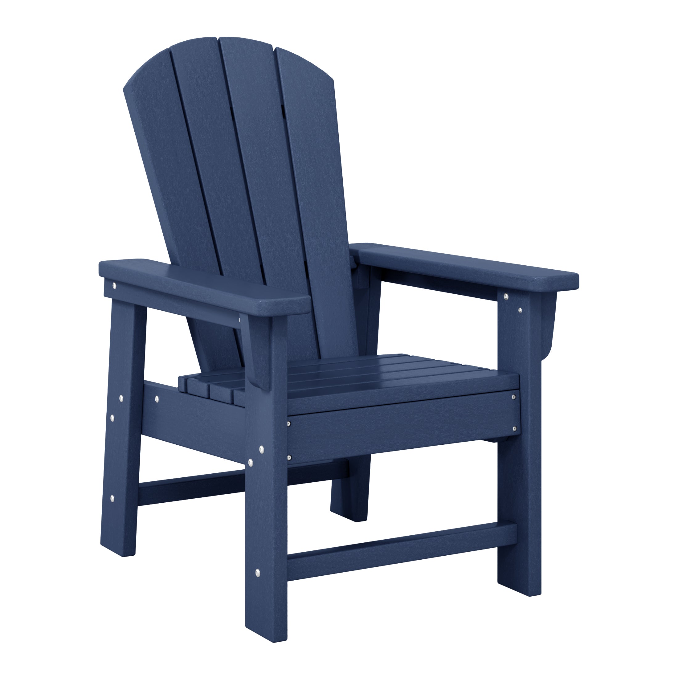 Paradise Kids 5-Piece HDPE Outdoor Square Patio Dining Table and Chairs Set