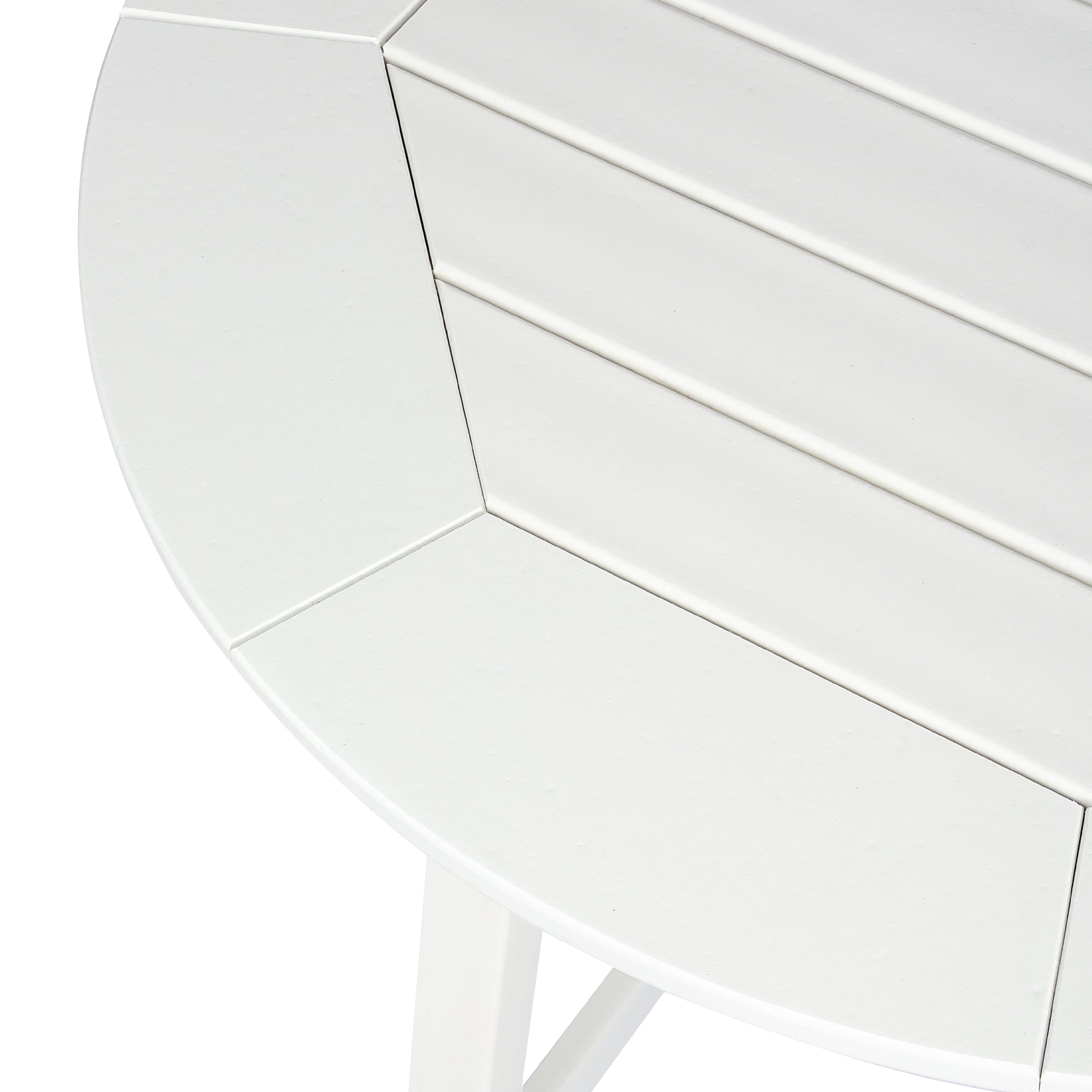 Paradise Round Outdoor Patio Counter High Bistro Bar Table With Umbrella Hole