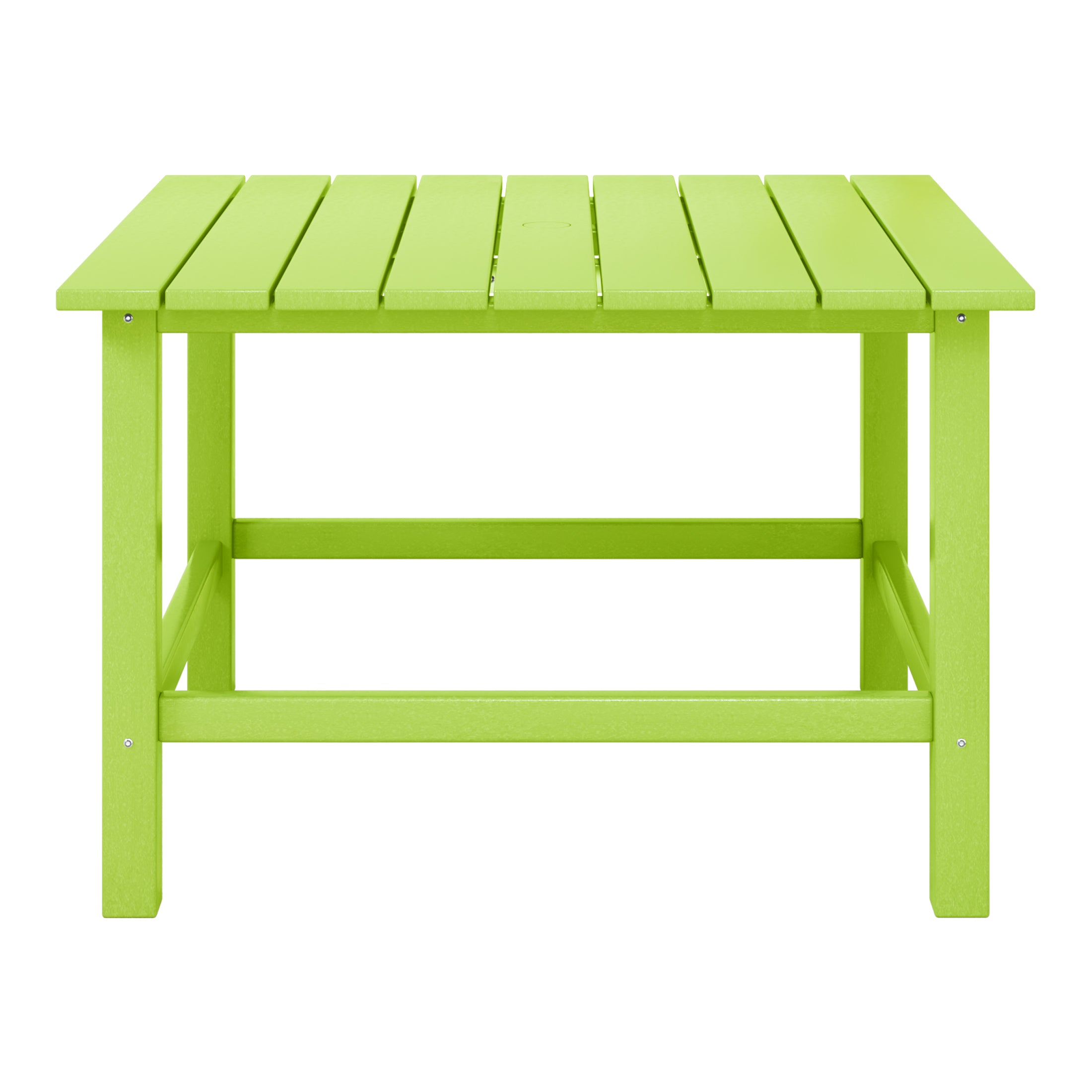 Paradise Kids Outdoor Patio Furniture HDPE Square Dining Table