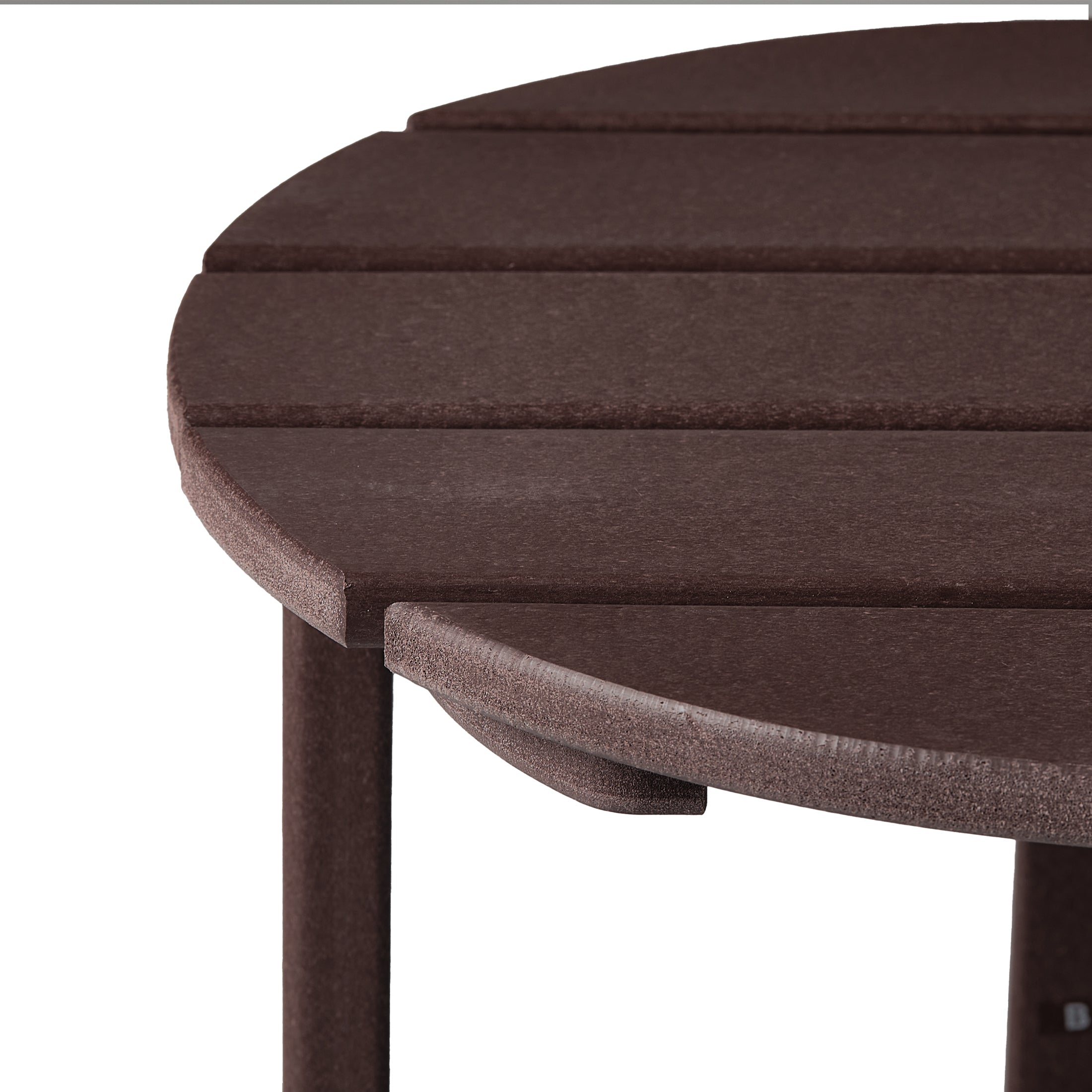 Portside Adirondack Round Outdoor Side Table