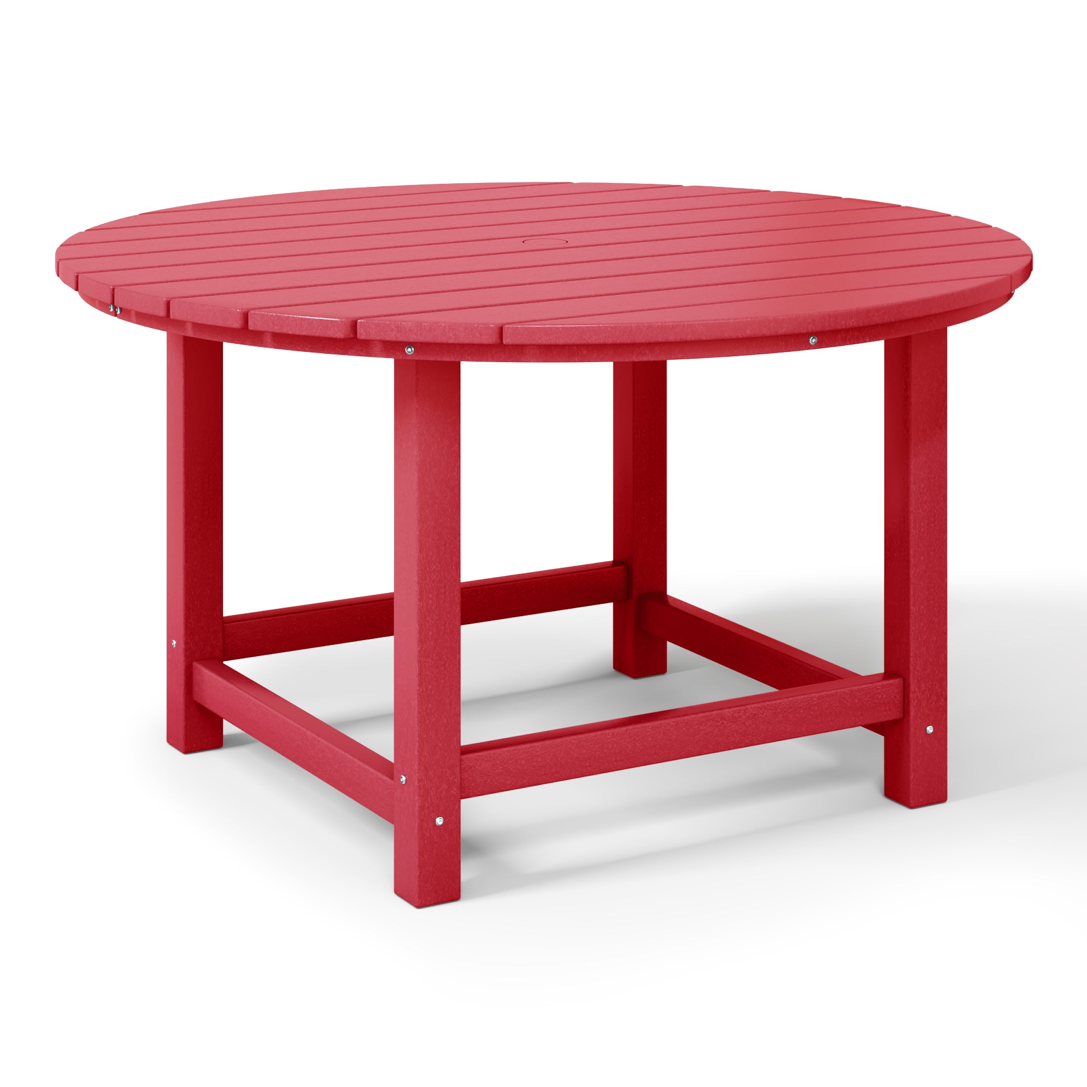 Paradise Kids 5-Piece HDPE Outdoor Patio Round Dining Table and Chairs Set