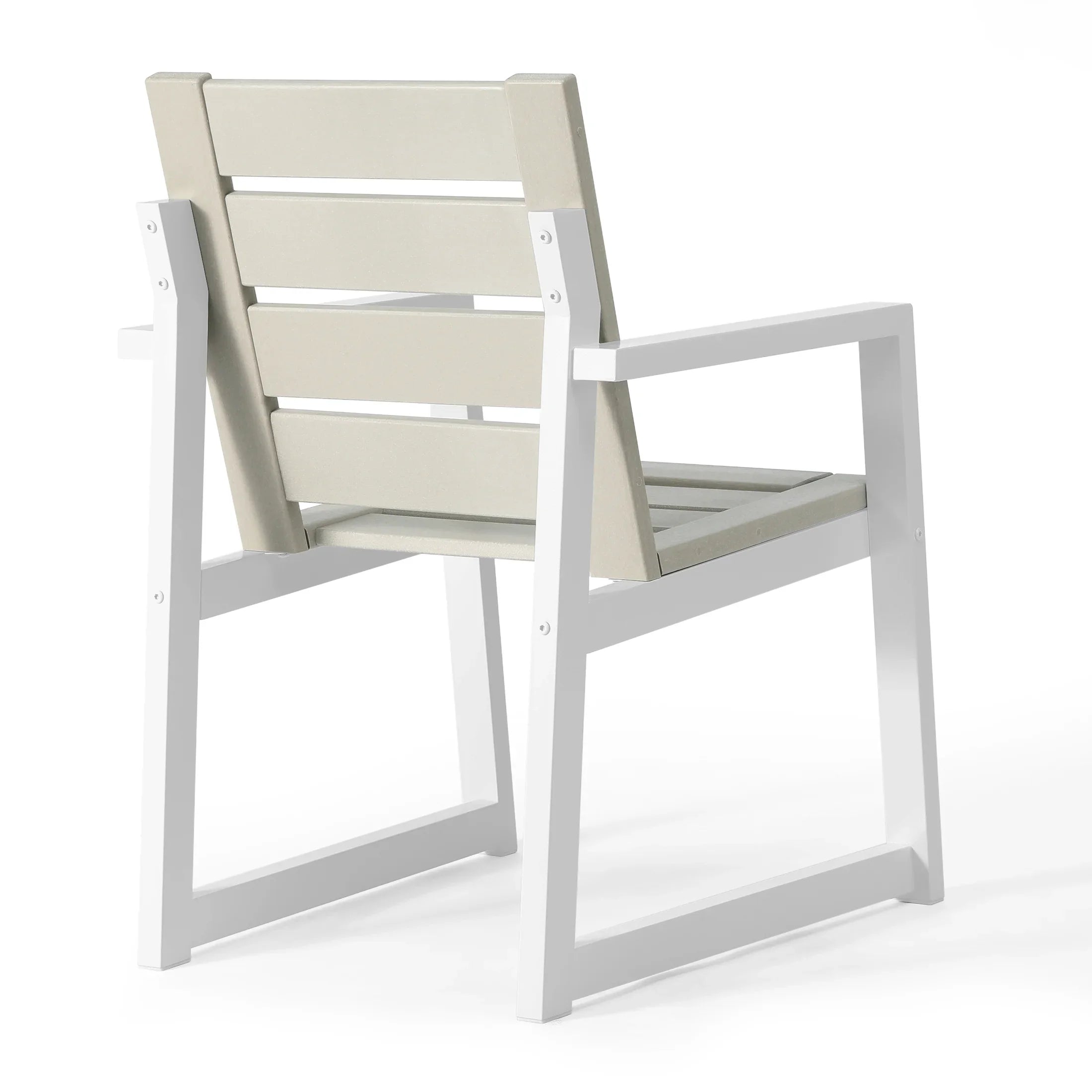 Stinson HDPE Outdoor Patio Dining Arm Chair