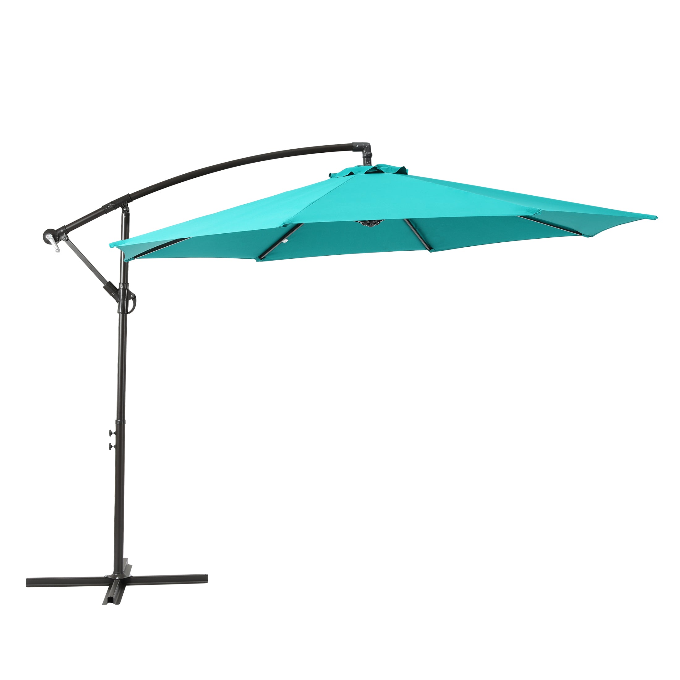 Elm 10 ft. Outdoor / Patio Cantilever Hanging Umbrella