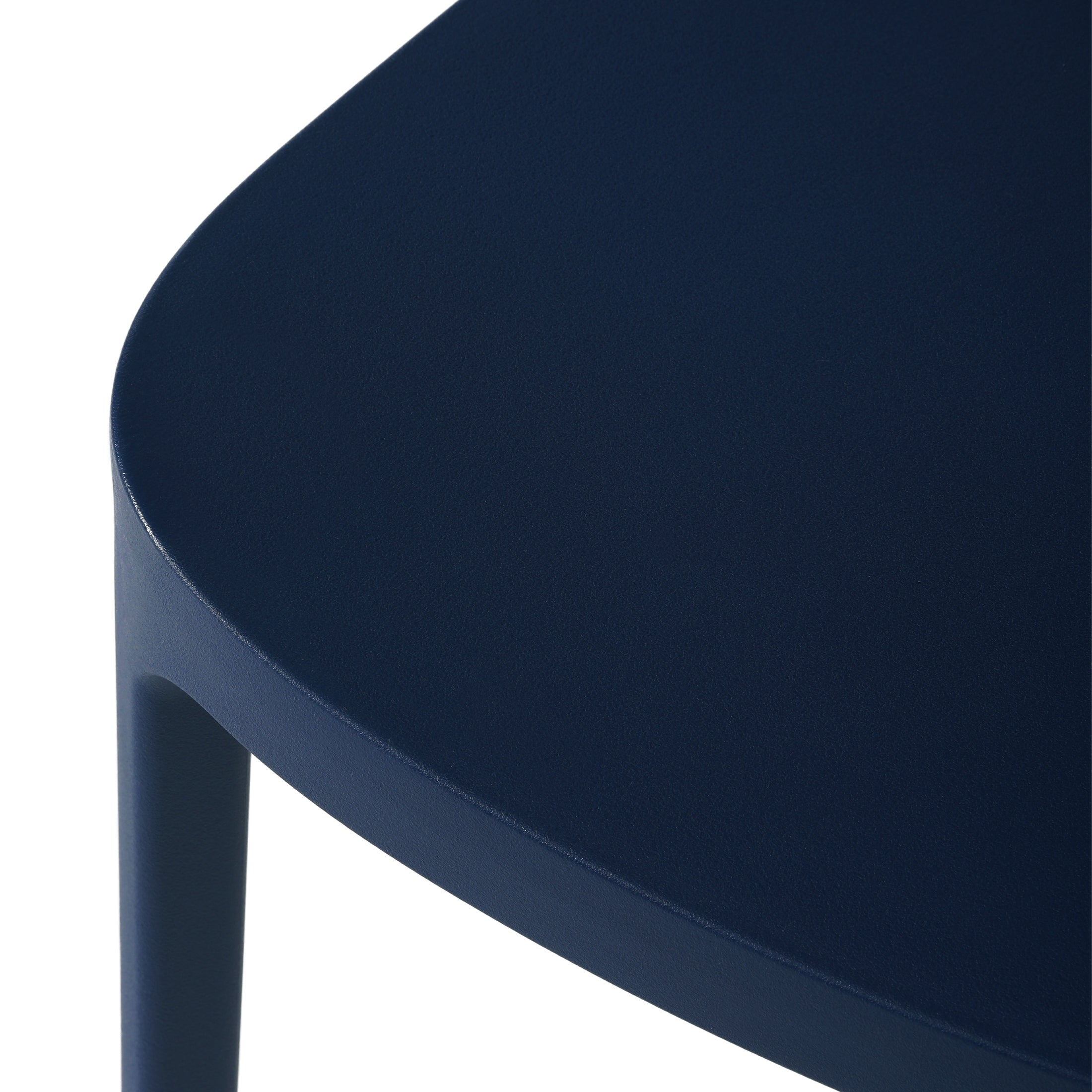 Sunshine Outdoor Modern Stackable Plastic Patio Dining Chairs (Set of 4)