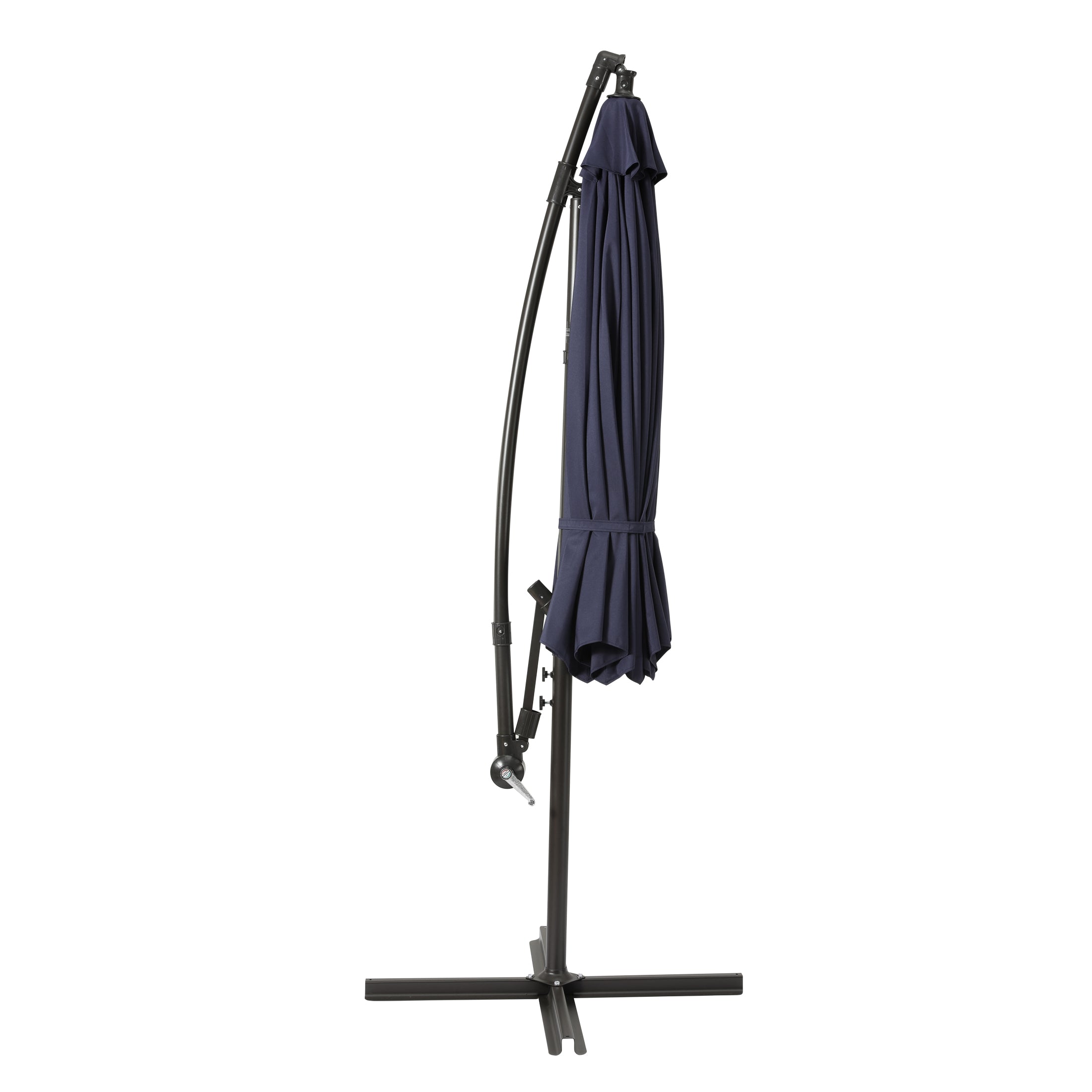 Elm 10 ft. Outdoor / Patio Cantilever Hanging Umbrella