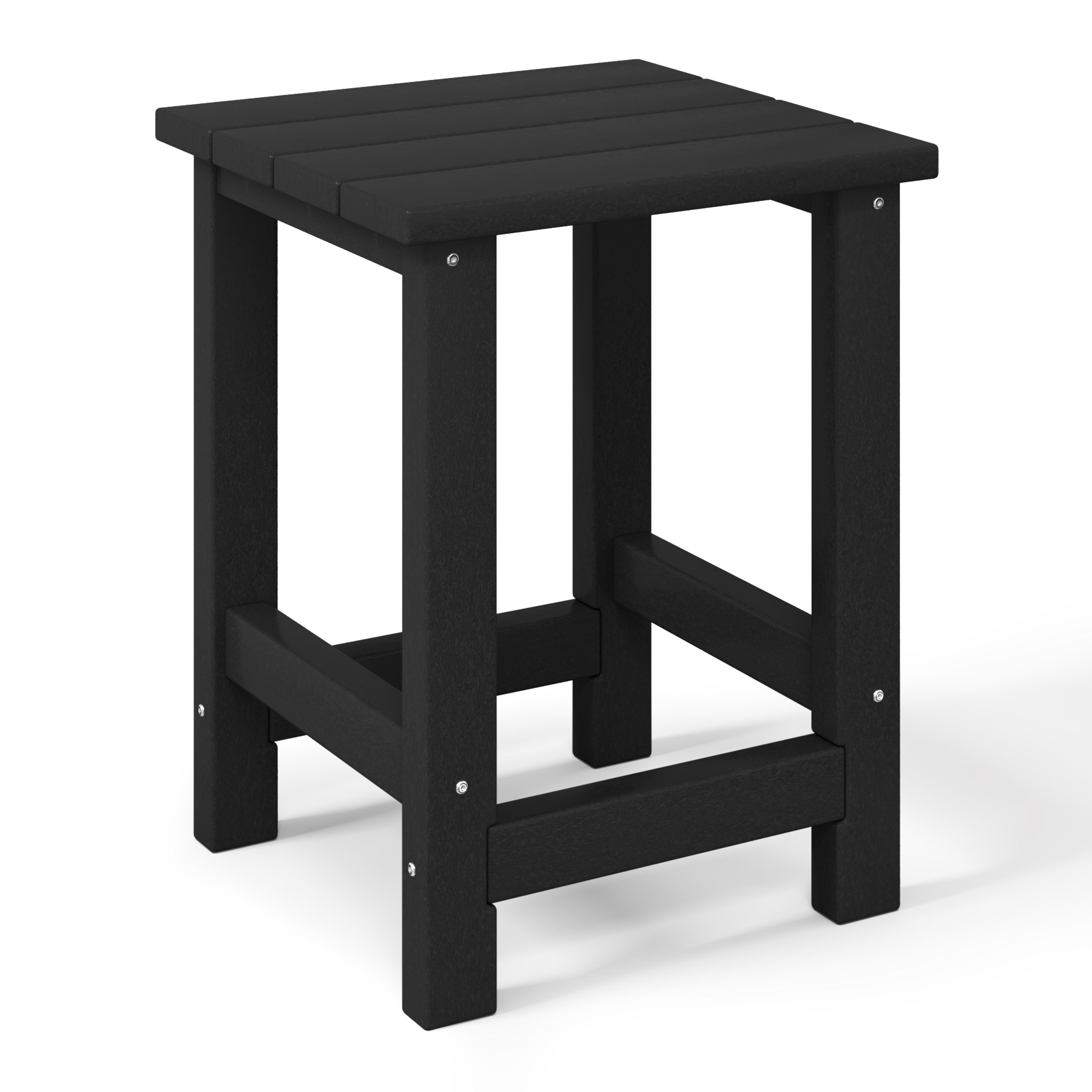 Paradise Kids Outdoor Patio Furniture HDPE Adirondack Square Side Table