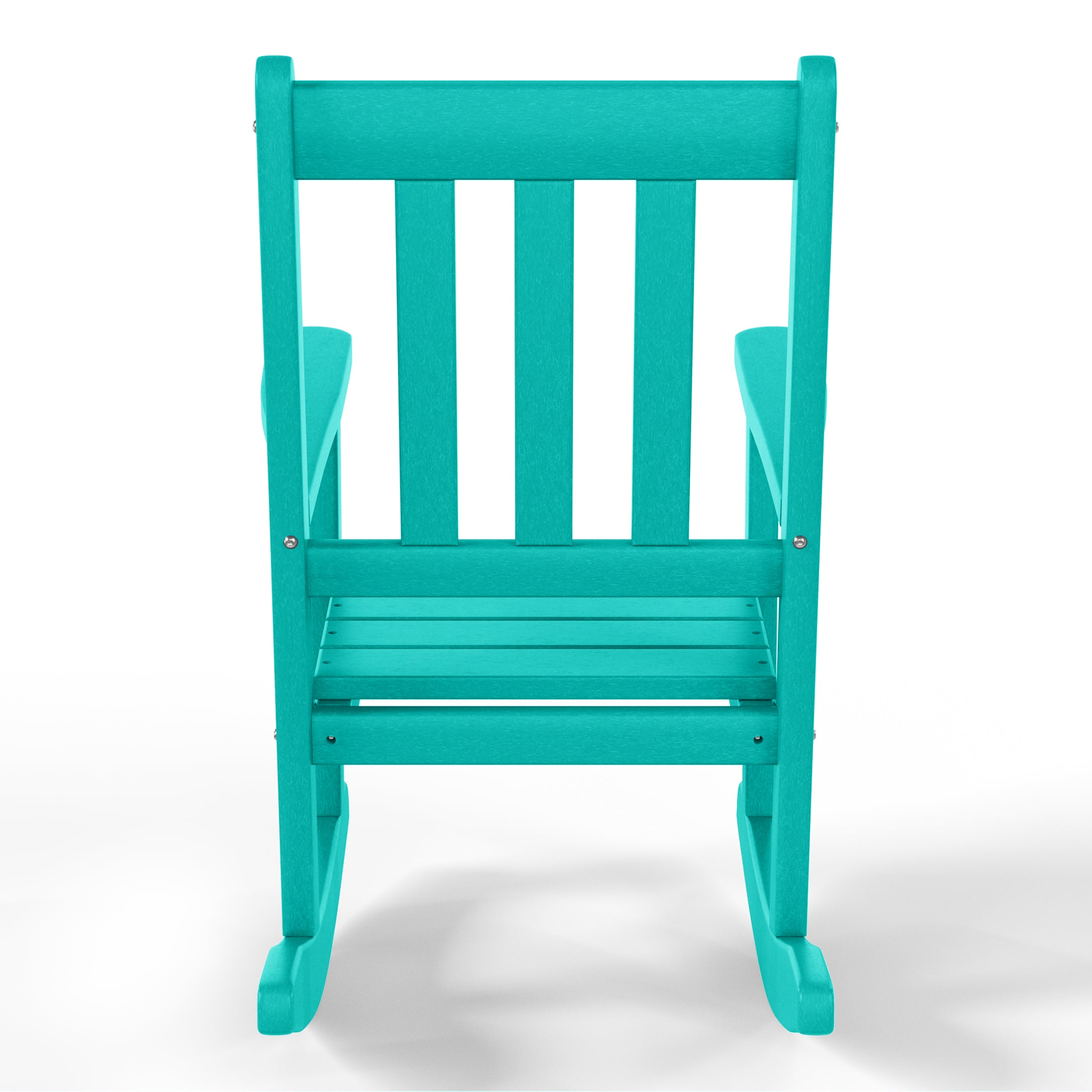 Paradise Outdoor HDPE Plastic Preschool Toddler Rocking Chairs (Set of 2)