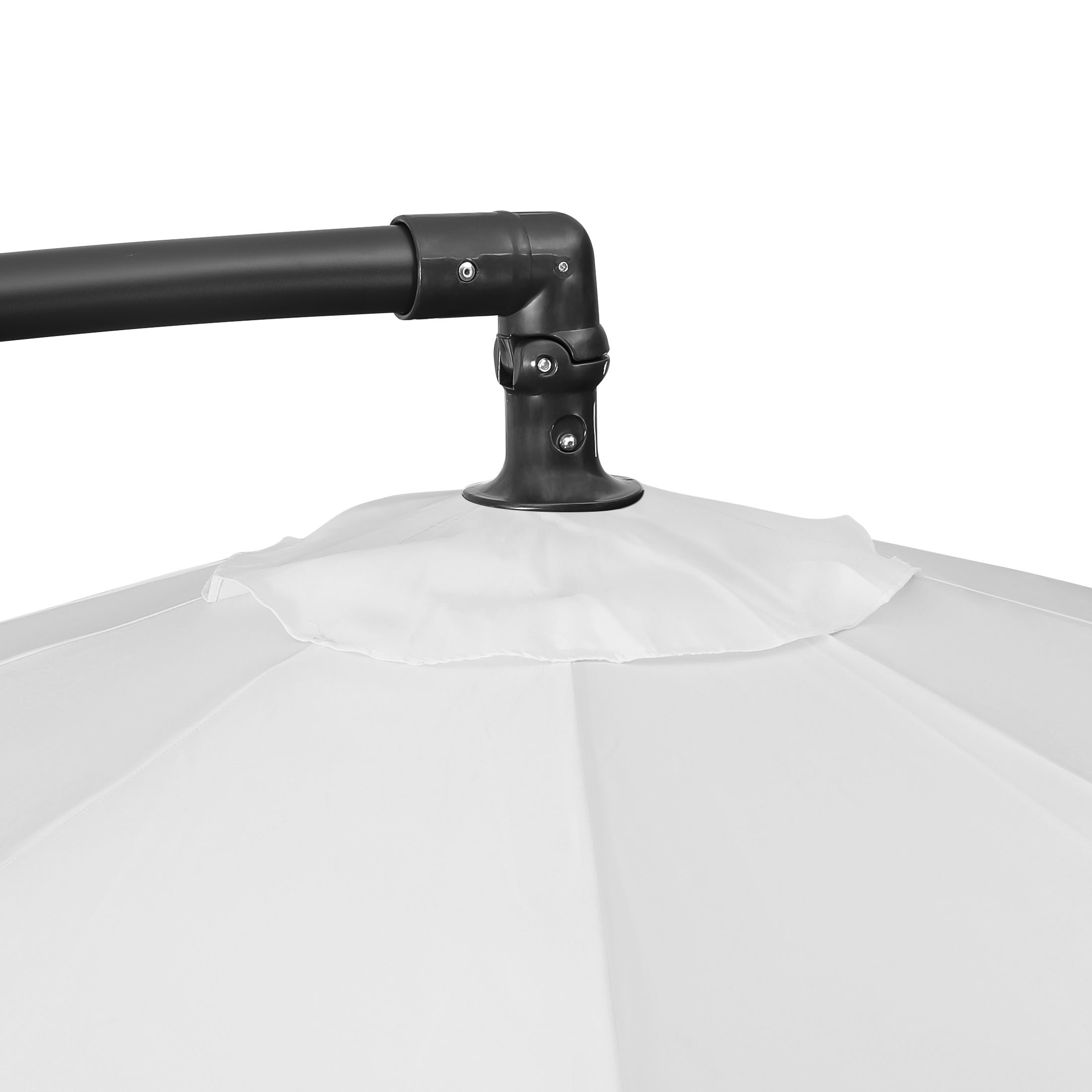 Elm 10 ft. Outdoor / Patio Cantilever Hanging Umbrella