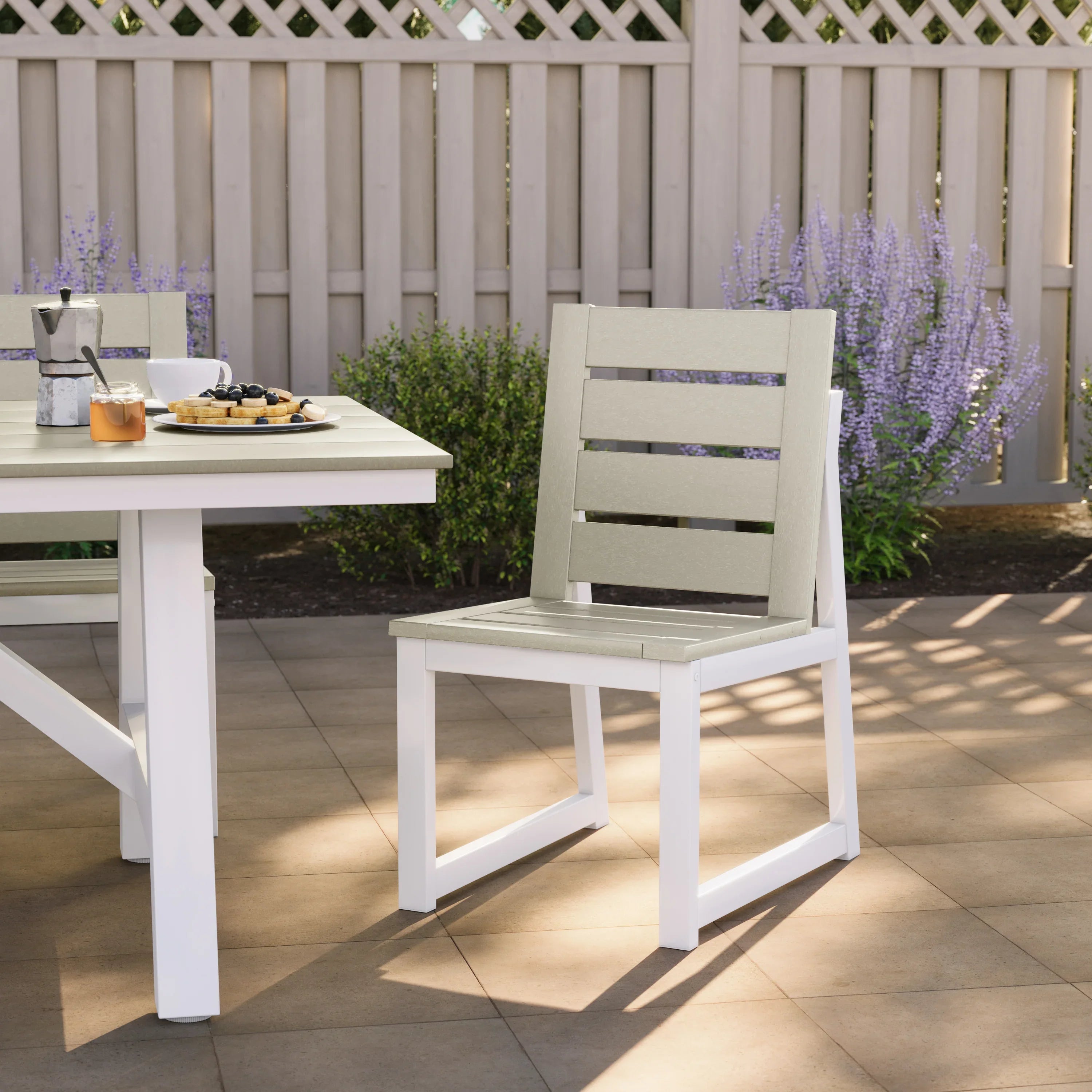 Stinson HDPE Outdoor Patio Dining Side Chair