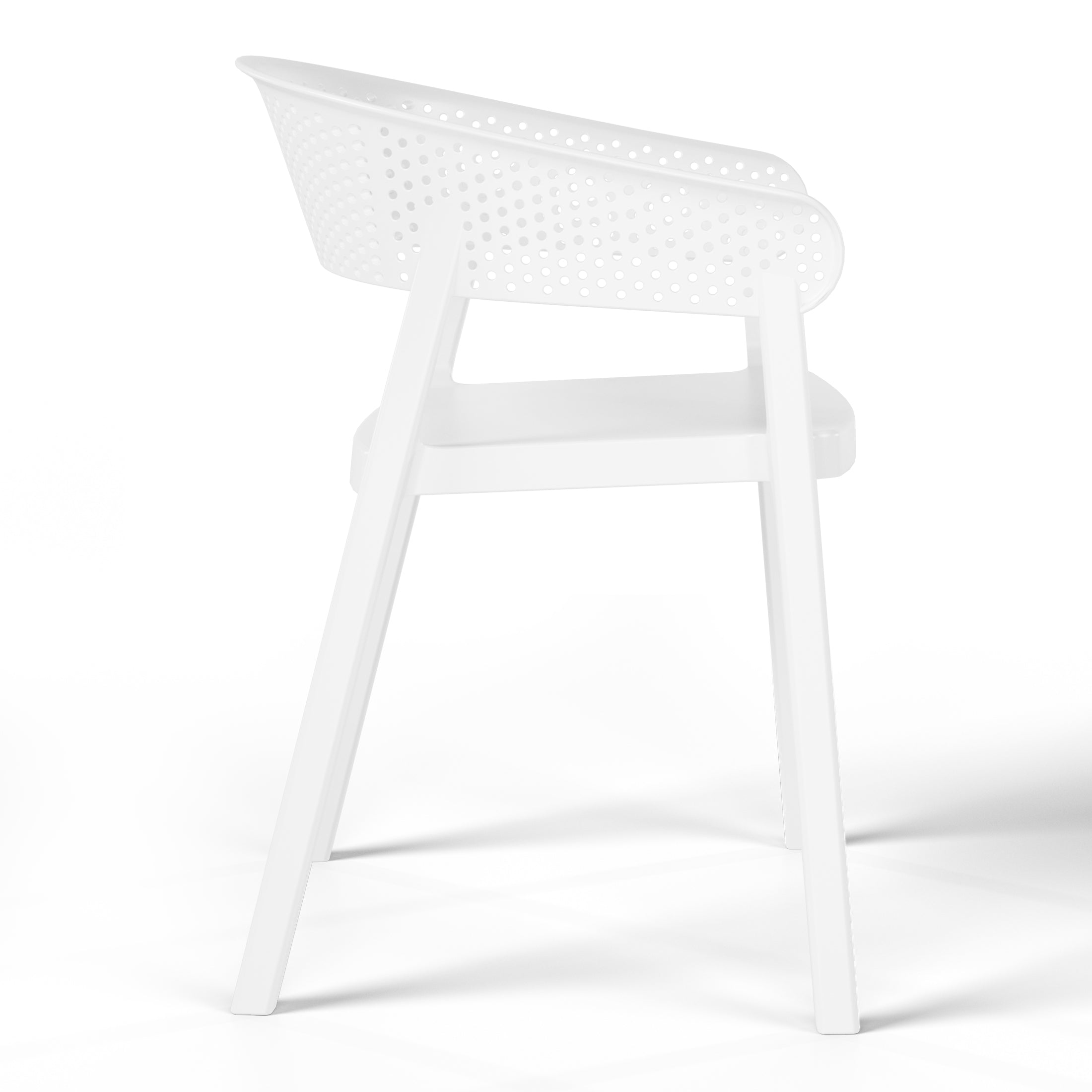 Sunshine 7-Piece Outdoor Metal Rectangle Patio Dining Table Set With Stackable Patio Dining Chairs