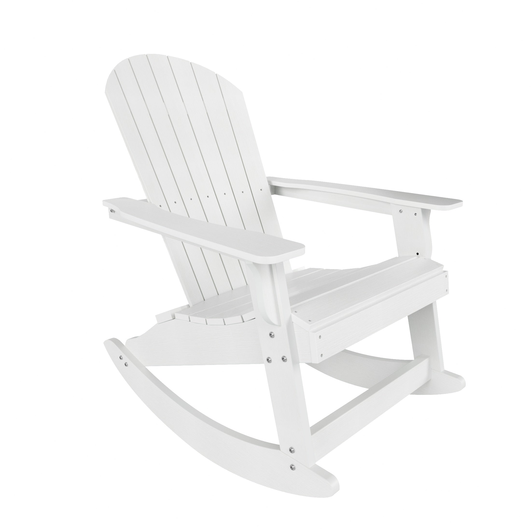 Florence Outdoor Patio All-weather Adirondack Rocking Chair